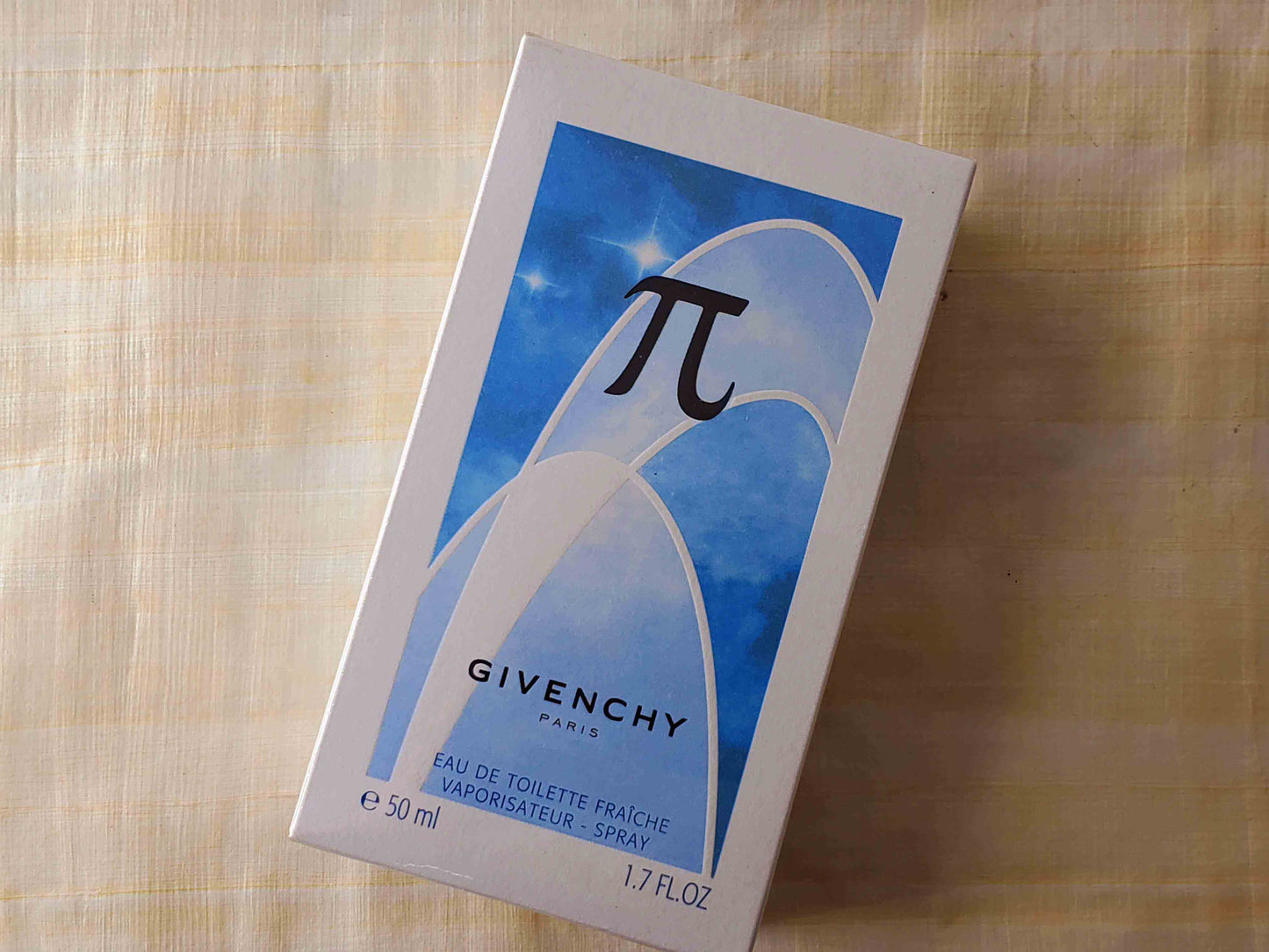 Pi Fraiche Givenchy for men EDT Spray 100 ml 3.4 oz Or 50 ml 1.7 oz, Vintage, Rare, Sealed