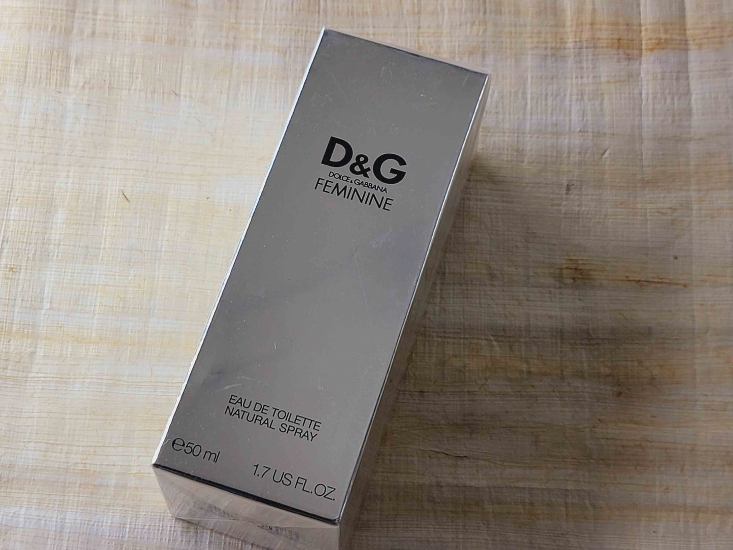Dolce & Gabbana Feminine EDT Spray 100 ml 3.4 oz Or 50 ml 1.7 oz, Vintage, Rare, Sealed
