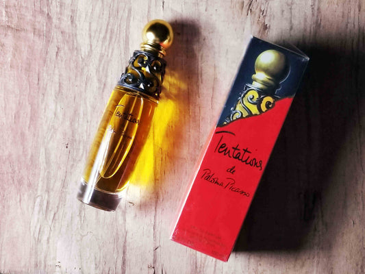 Tentations Paloma Picasso (Cosmair) EDP Spray 100 ml 3.4 oz Or 50 ml 1.7 oz, Vintage, Rare