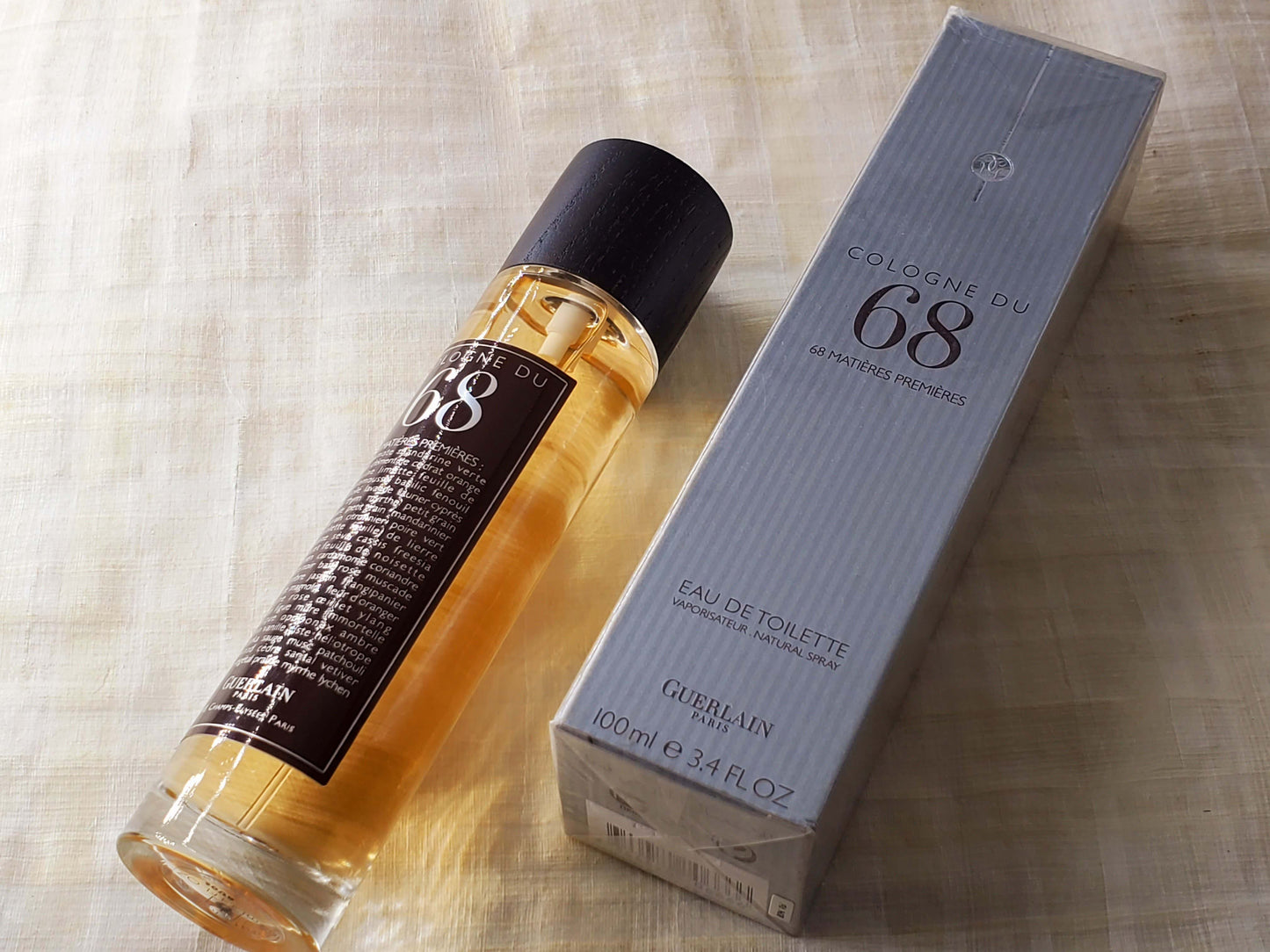 Cologne du 68 Guerlain Unisex EDT Spray 100 ml 3.4 oz, Vintage, Very Rare