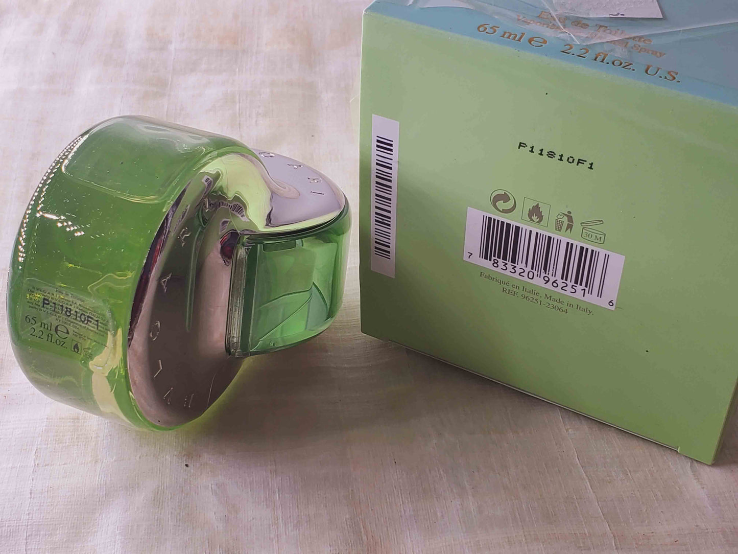 Omnia Green Jade Bvlgari for Women EDT Spray 65 ml 2.2 oz OR 40 ml 1.35 oz, Vintage, Rare, Sealed