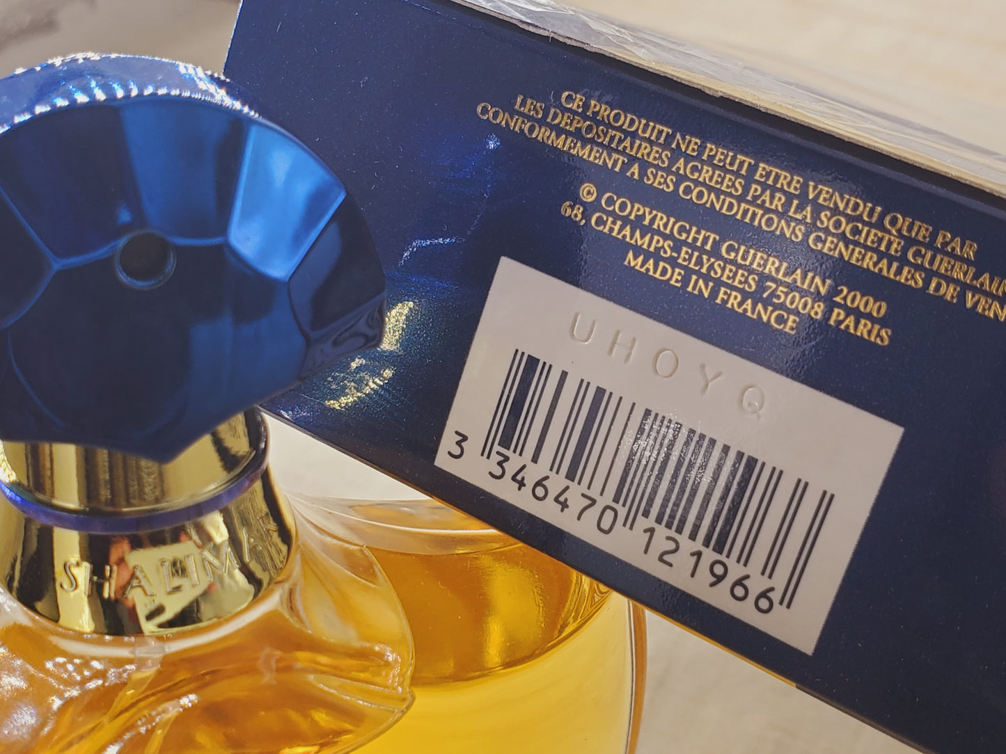 Shalimar Eau de Parfum Guerlain 2000 for women EDP Spray 75 ML 2.5 oz, Vintage, Rare, Sealed