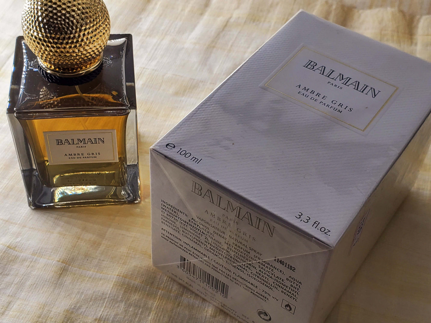 Ambre Gris Pierre Balmain for women EDP Spray 100 ml 3.4 oz, Vintage, Rare, Sealed