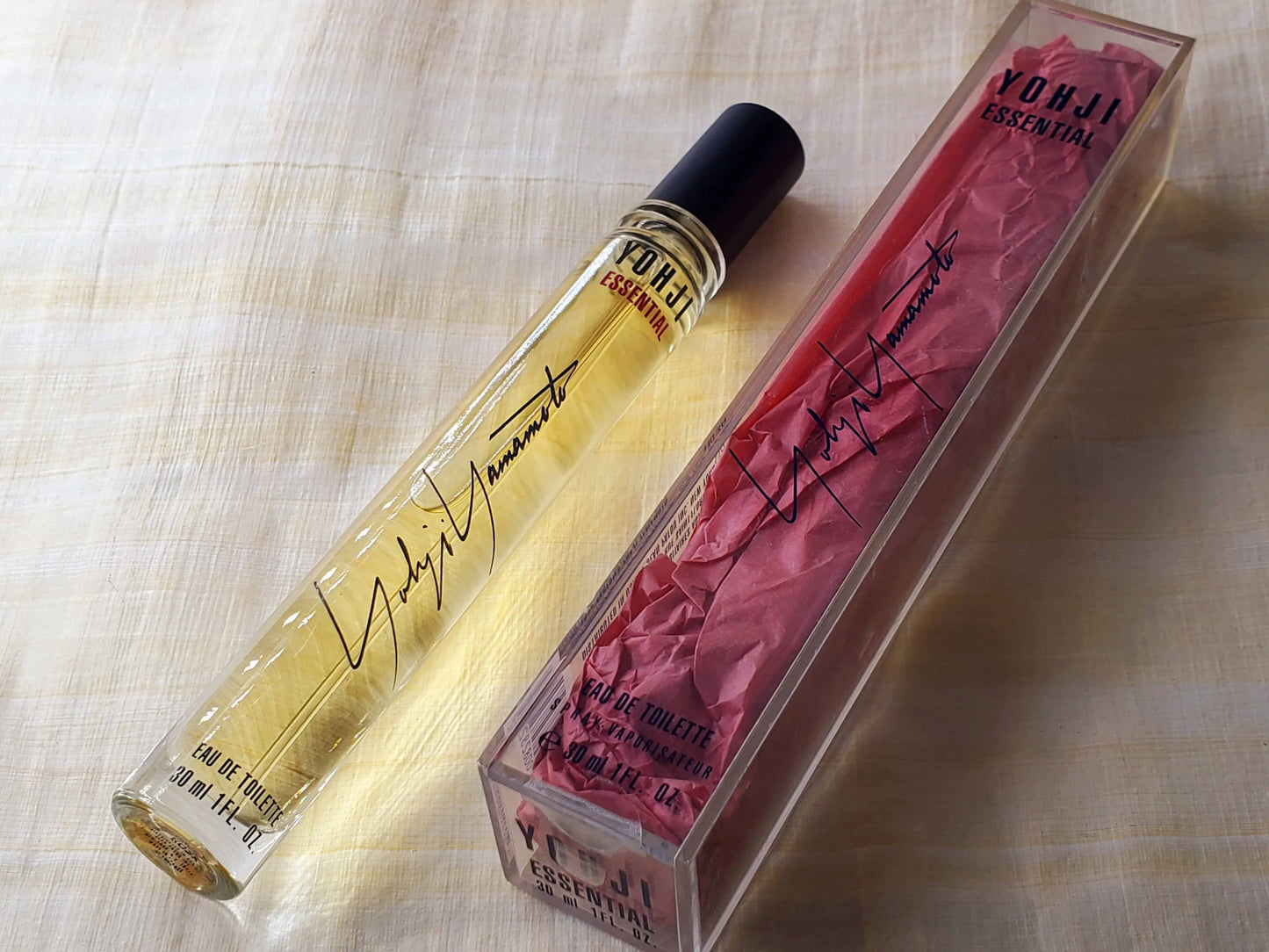 Yohji Essential Yohji Yamamoto for women EDT Spray 50 ml 1.7 oz OR 30 ml 1 oz, Vintage, Rare, Sealed