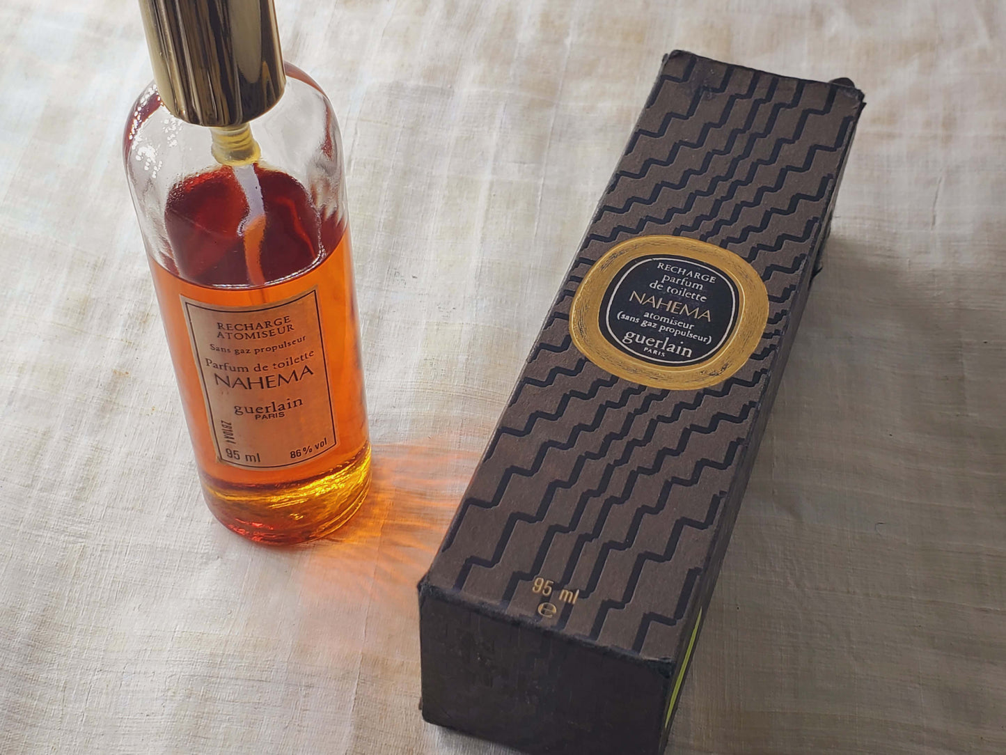 Nahema Guerlain for women Parfum de toilette Spray 95 ml 3.2 oz. Vintage, Rare, As Pics