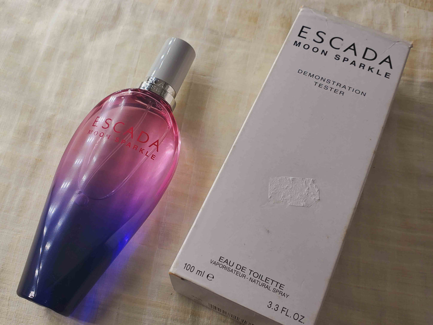 Escada Moon Sparkle for women EDT Spray 100 ml 3.4 oz , Vintage, Rare, TESTER