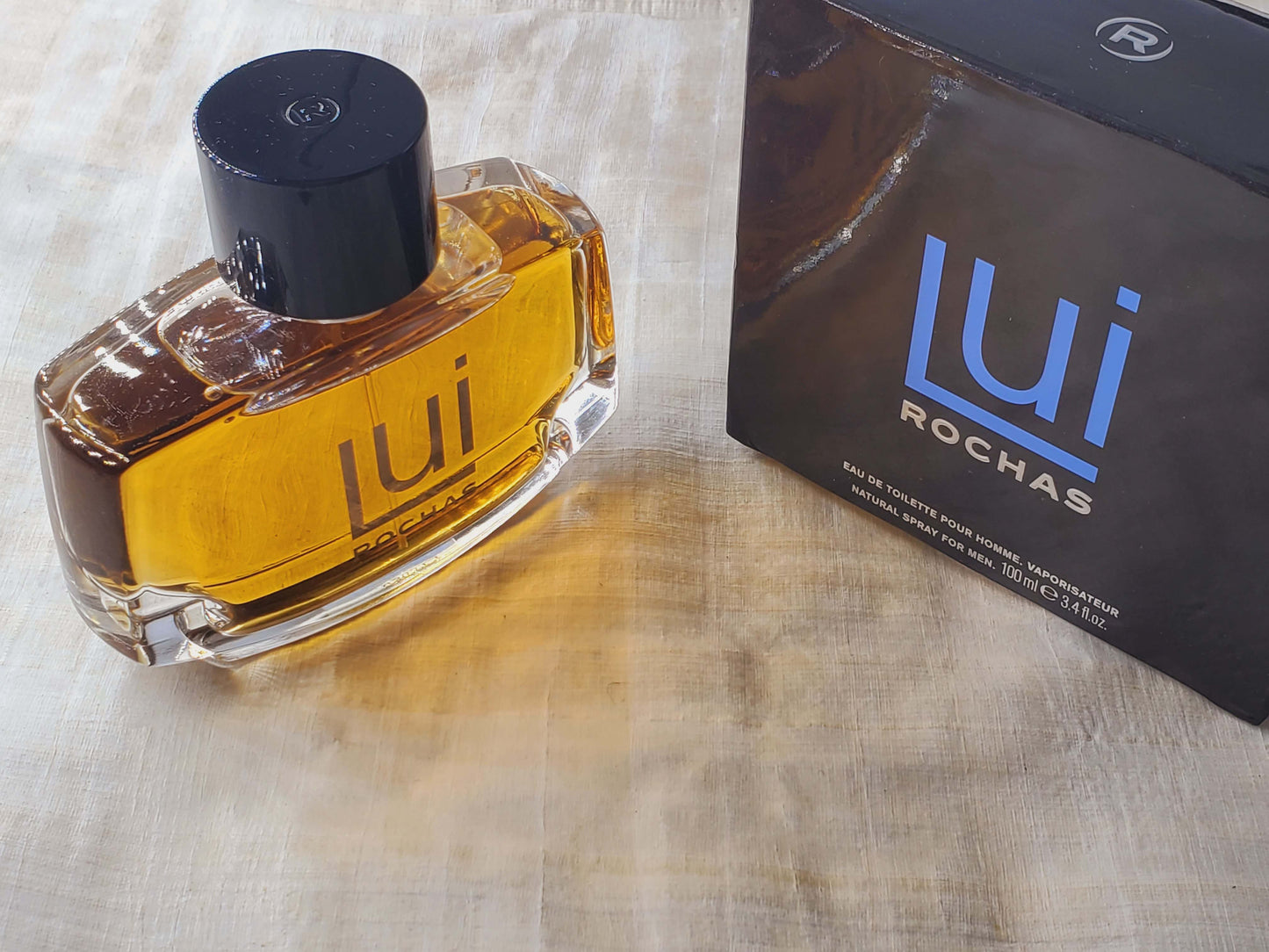 Lui Rochas for men EDT Spray 100 ml 3.4 oz, Vintage, Rare