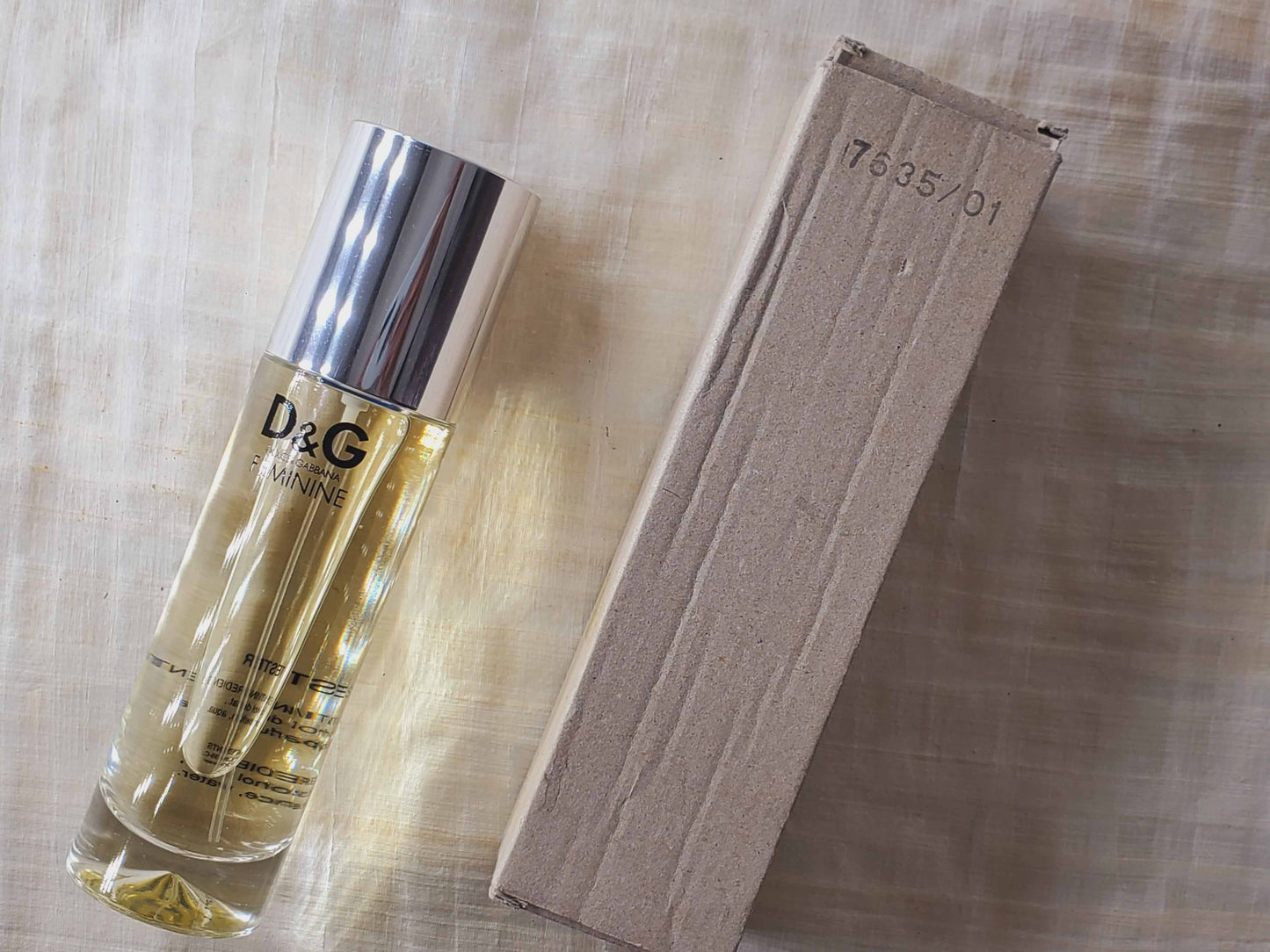 Dolce & Gabbana Feminine EDT Spray 100 ml 3.4 oz Or 50 ml 1.7 oz, Vintage, Rare, Sealed