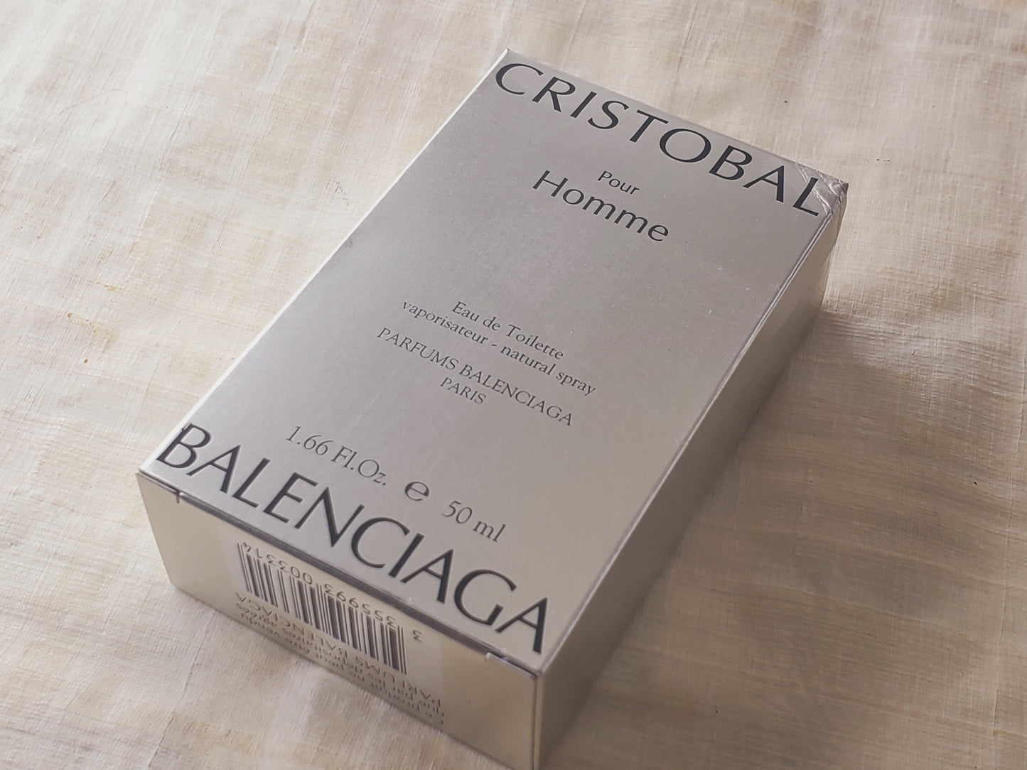 Cristobal pour Homme EDT Spray 100 ml 3.4 OR 50 ml 1.7 oz OR 30 ml 1 oz, Vintage, Rare