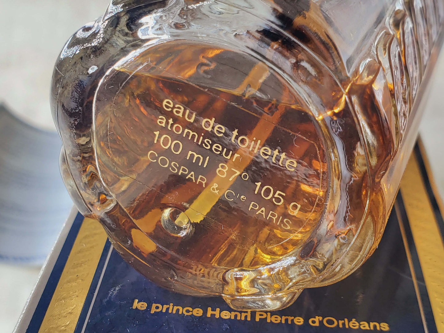 Lys Bleu Prince Henri d'Orleans for women EDT Spray 100 ml 3.4 oz, Vintage