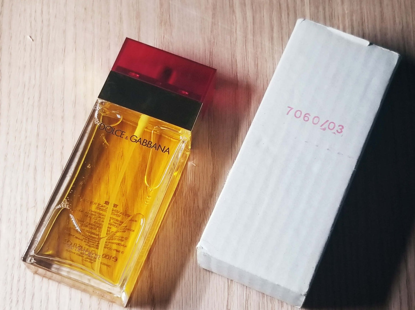 Dolce & Gabbana Made in Italy for women EDP Spray 100 ml 3.4 oz, Vintage, Rare, Old version, TESTER
