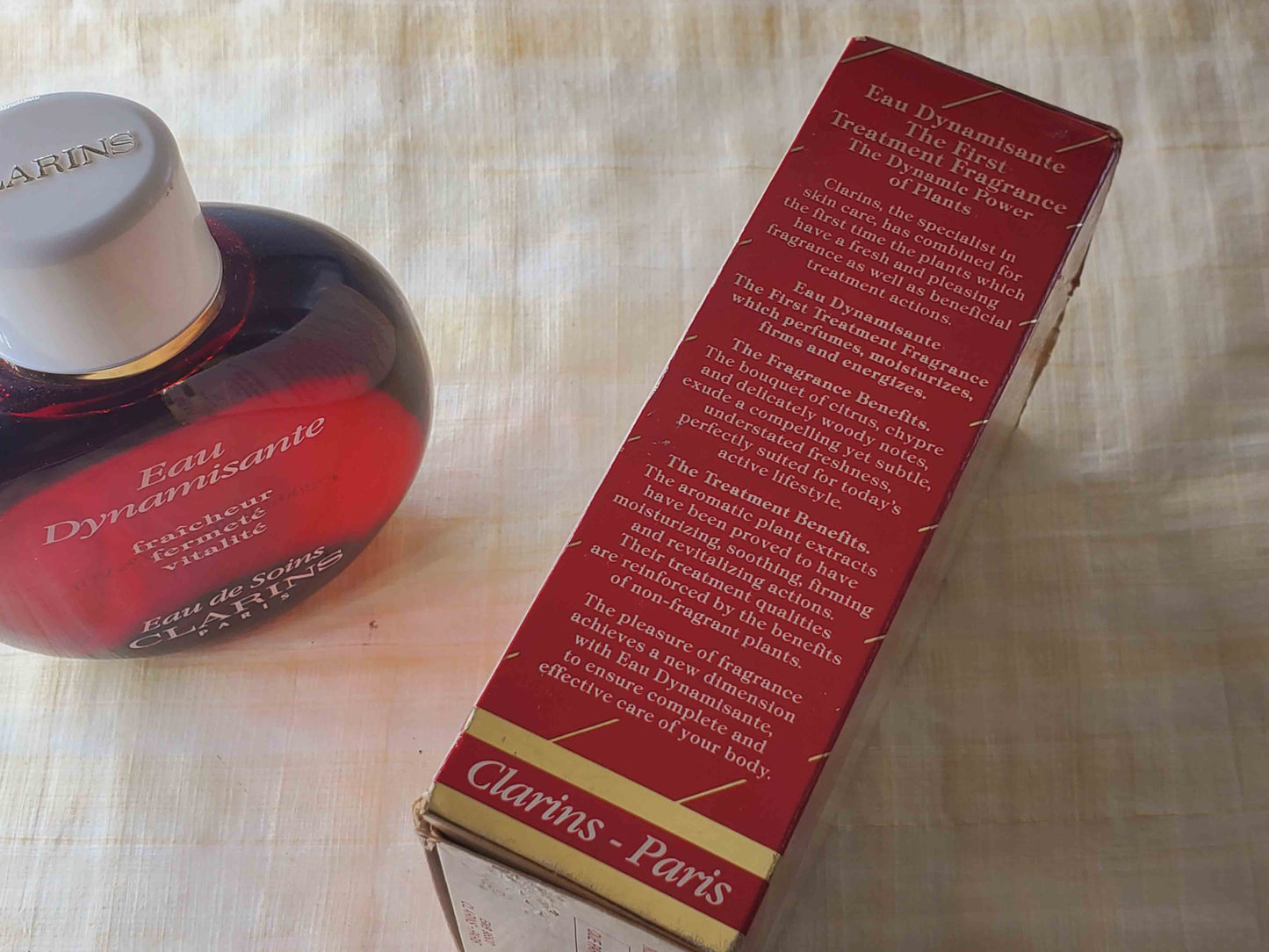 Eau Dynamisante Clarins for women and men Eau de Soins Splash 200 ml 7 oz, Vintage, Rare