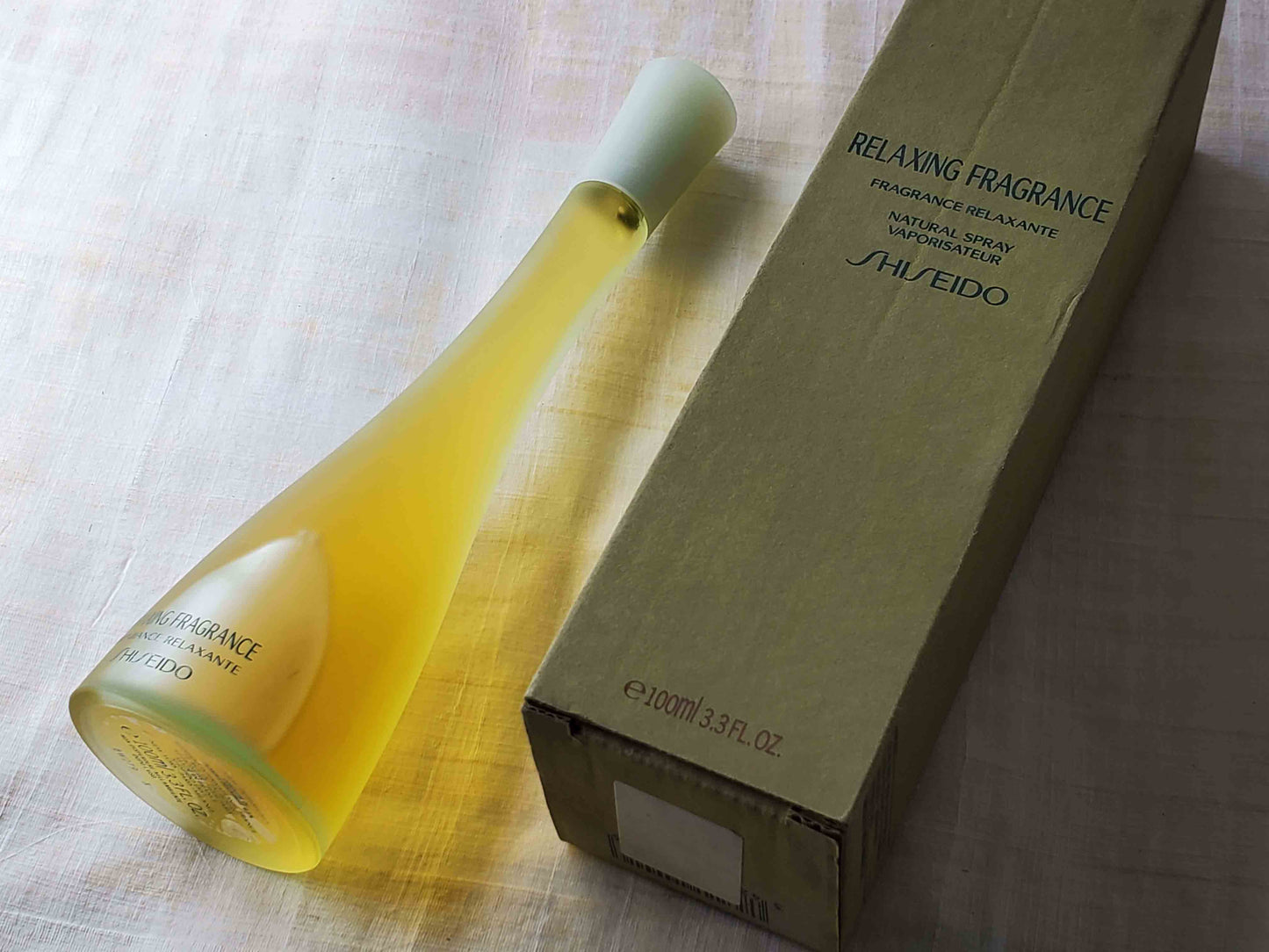 Shiseido Relaxing Fragrance for Women EDP Spray 100 ml 3.4 oz Or 50 ml 1.7 oz, Vintage 1980'S, Rare