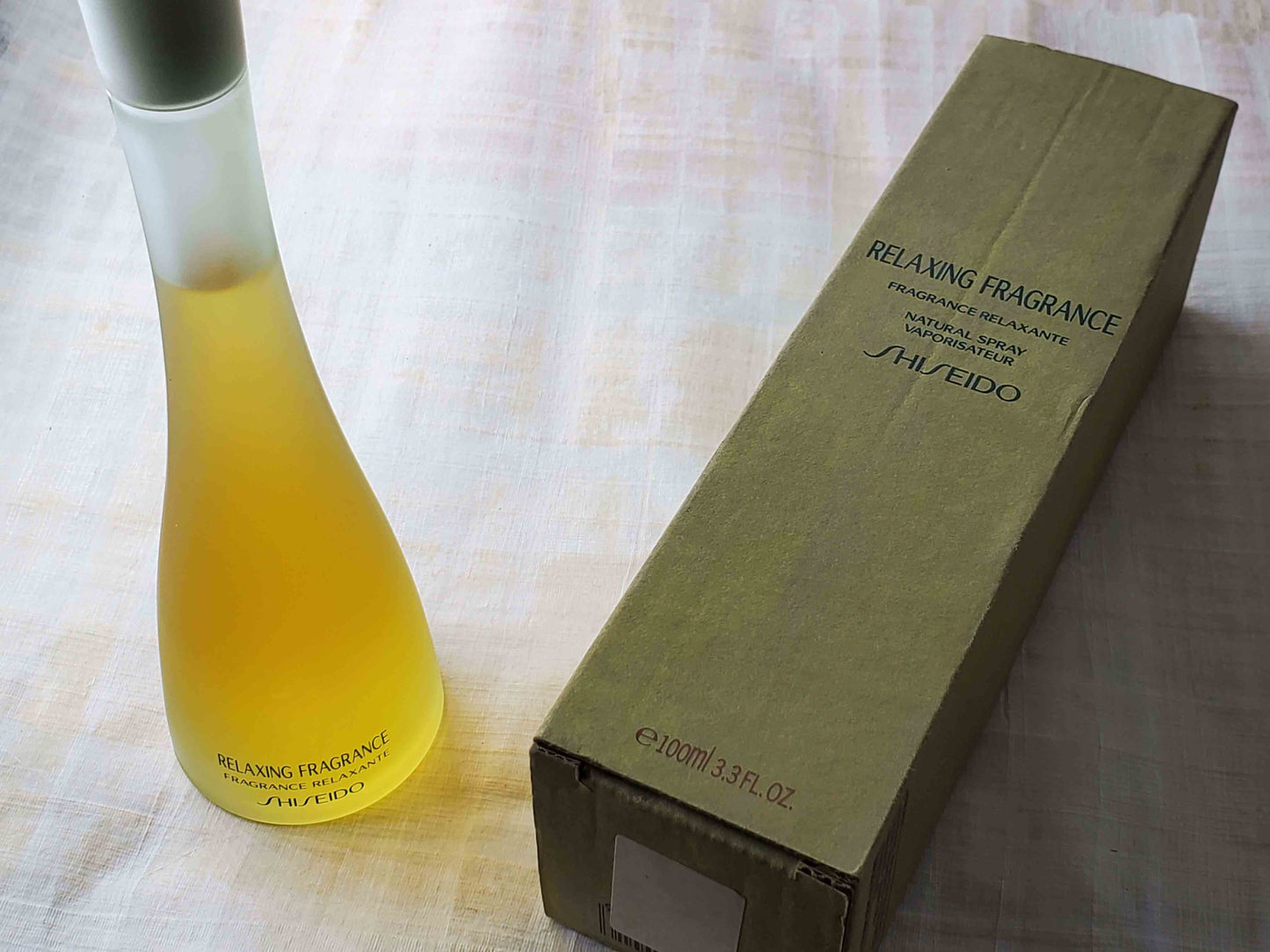 Shiseido Relaxing Fragrance for Women EDP Spray 100 ml 3.4 oz Or 50 ml 1.7 oz, Vintage 1980'S, Rare