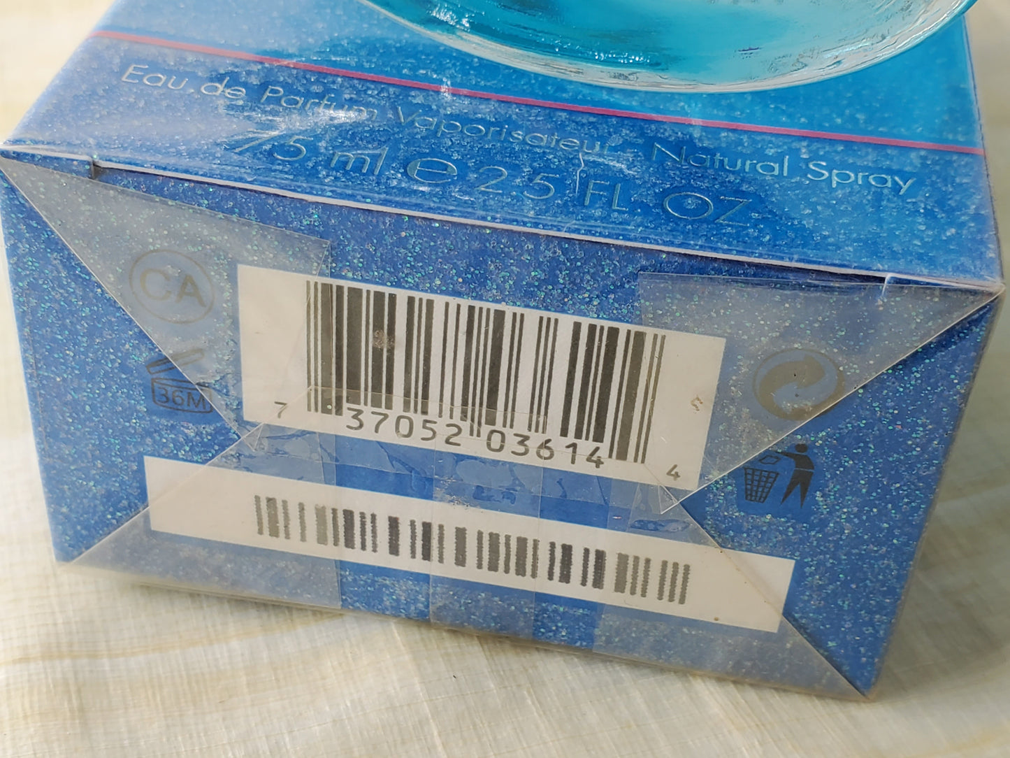 Escada Into the Blue for women EDP Spray 75 ml 2.5 oz OR 50 ml 1.7 oz, Vintage, Rare, Sealed