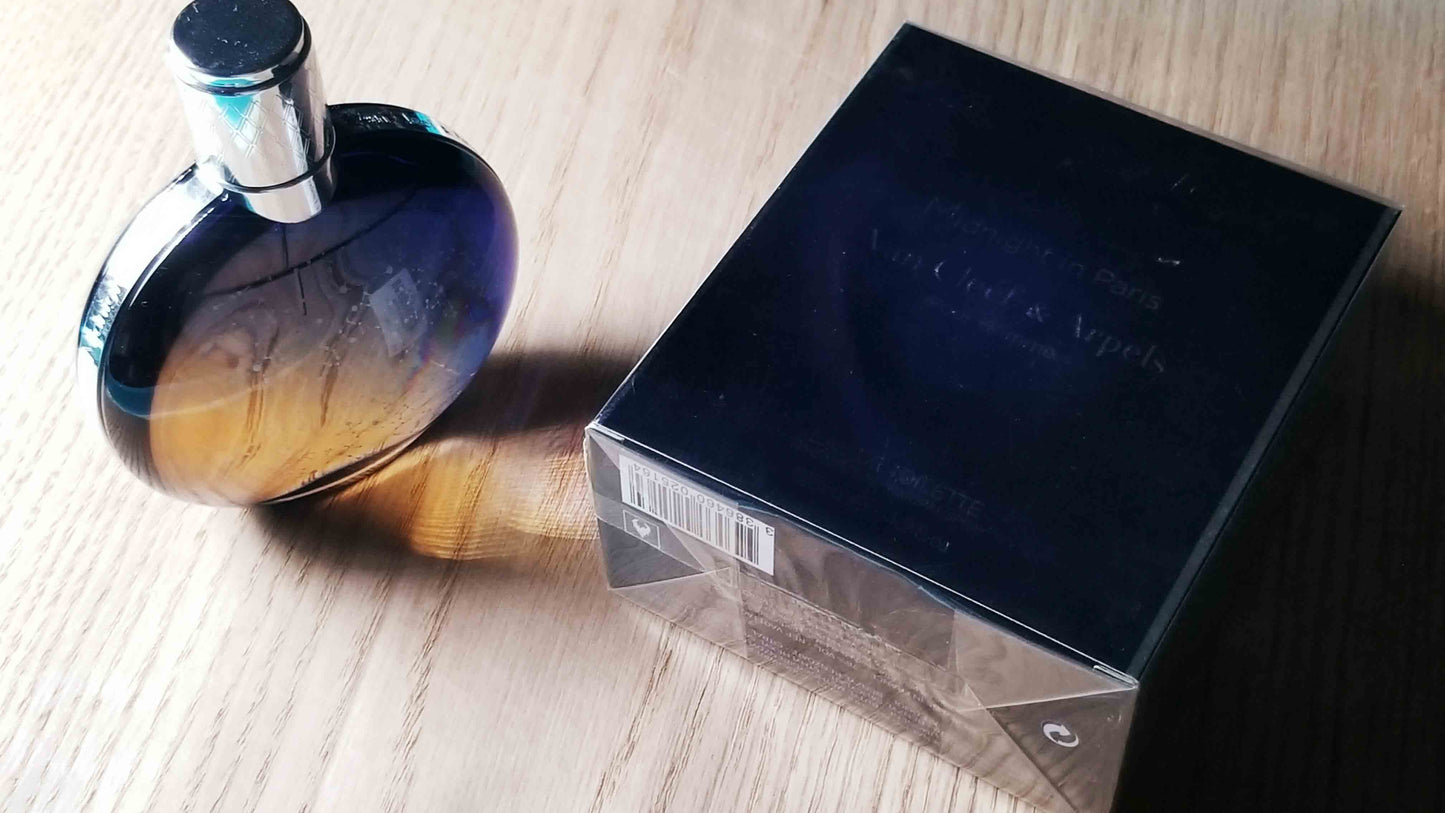 Midnight in Paris Van Cleef & Arpels for men EDT Spray 125 ml 4.2 oz, Vintage, Rare