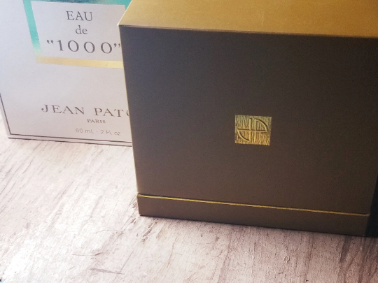 Eau de "1000" Jean Patou EDP Splash 60 ml 2 oz, Vintage, Rare