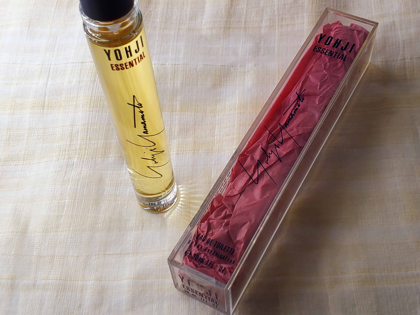 Yohji Essential Yohji Yamamoto for women EDT Spray 50 ml 1.7 oz OR 30 ml 1 oz, Vintage, Rare, Sealed