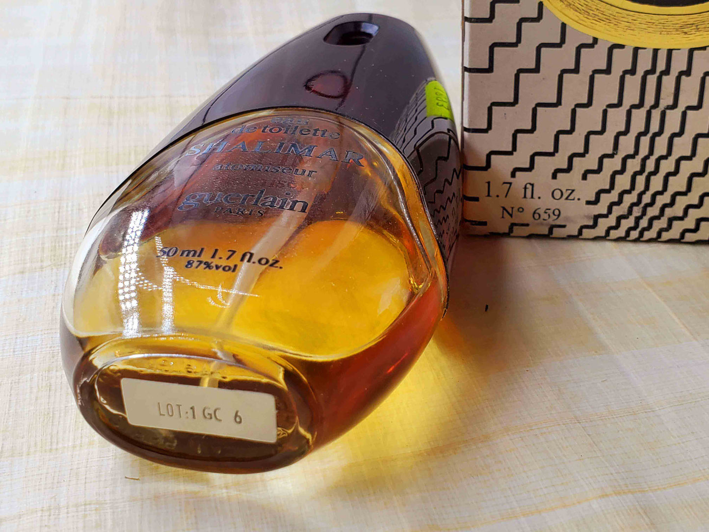 Parure 1974 Guerlain for women EDT Spray 2x 50 ml 1.7 oz (Same Photos) Vintage, Rare