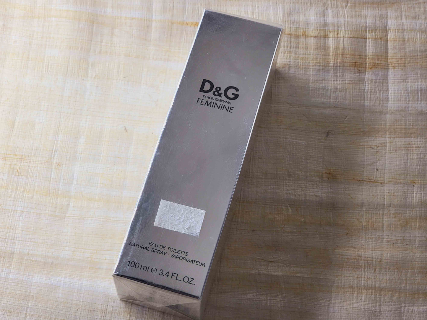 Dolce & Gabbana Feminine EDT Spray 100 ml 3.4 oz Or 50 ml 1.7 oz, Vintage, Rare, Sealed