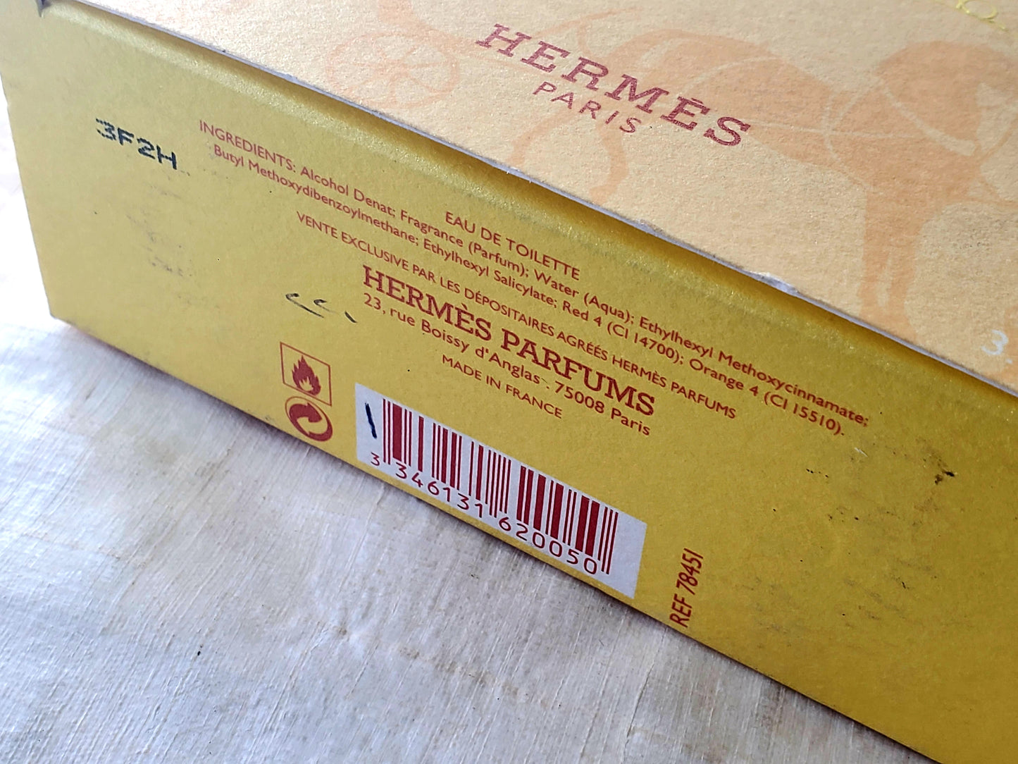 24 Faubourg Eau Delicate Hermes for women EDT Spray 100 ml 3.4 oz Or 50 ml 1.7 oz, Vintage, Rare, Sealed