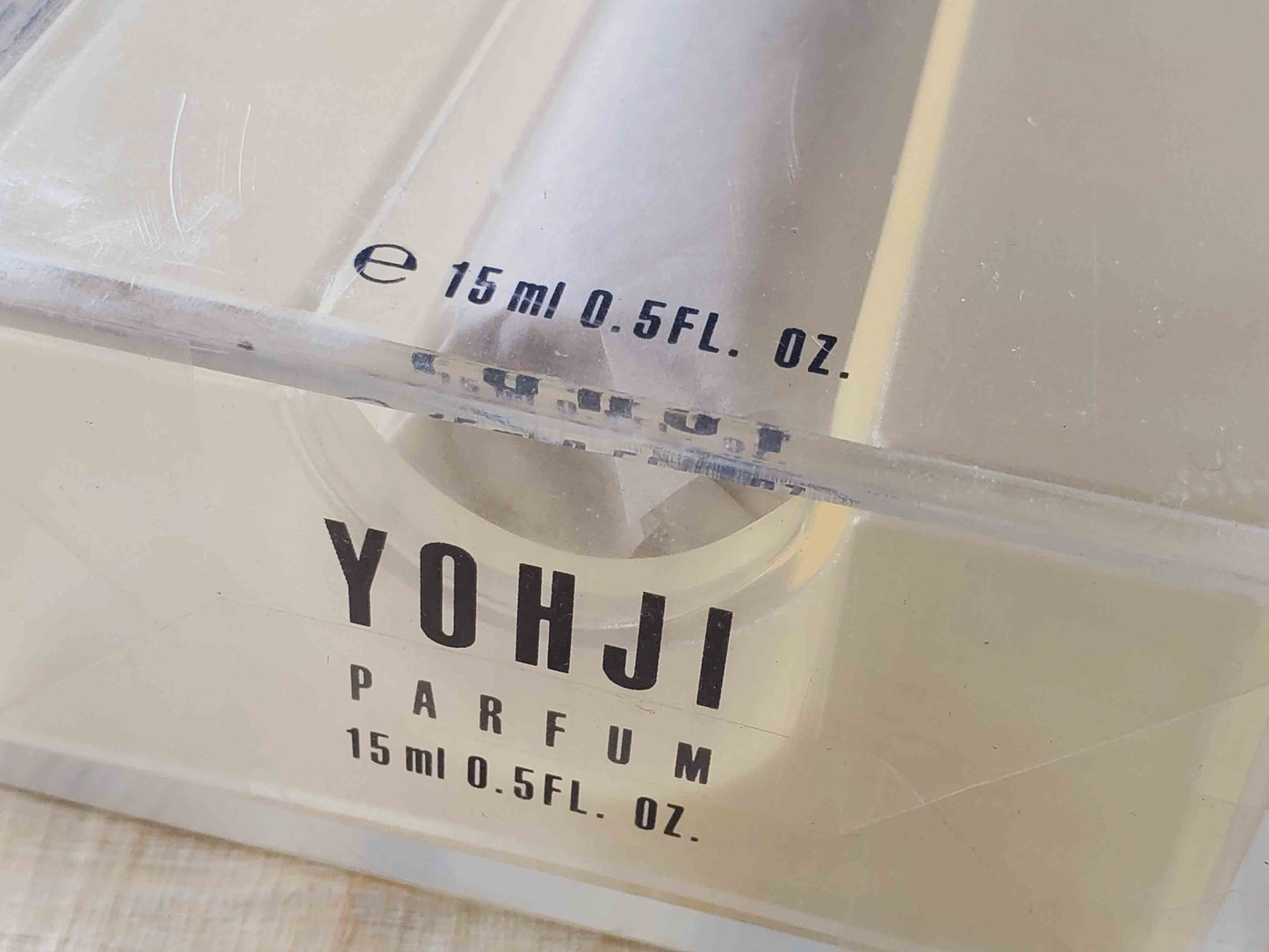 Yohji Yamamoto for women Pure Parfum Splash 15 ml 0.5 oz, Vintage, Rare, Sealed