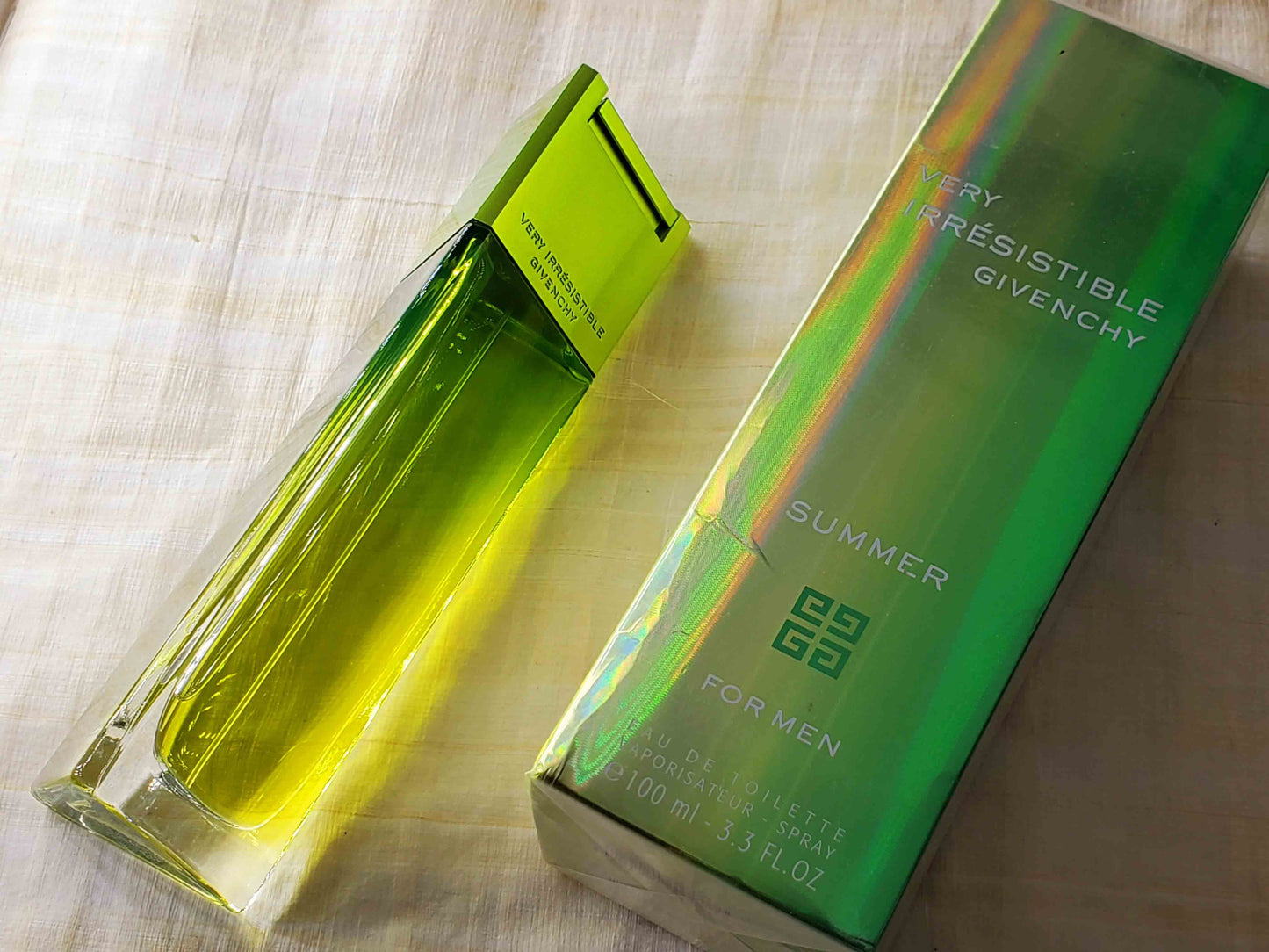 Very Irresistible Summer for Men for men EDT Spray 100 ml 3.4 oz, Rare, Vintage, Sealed