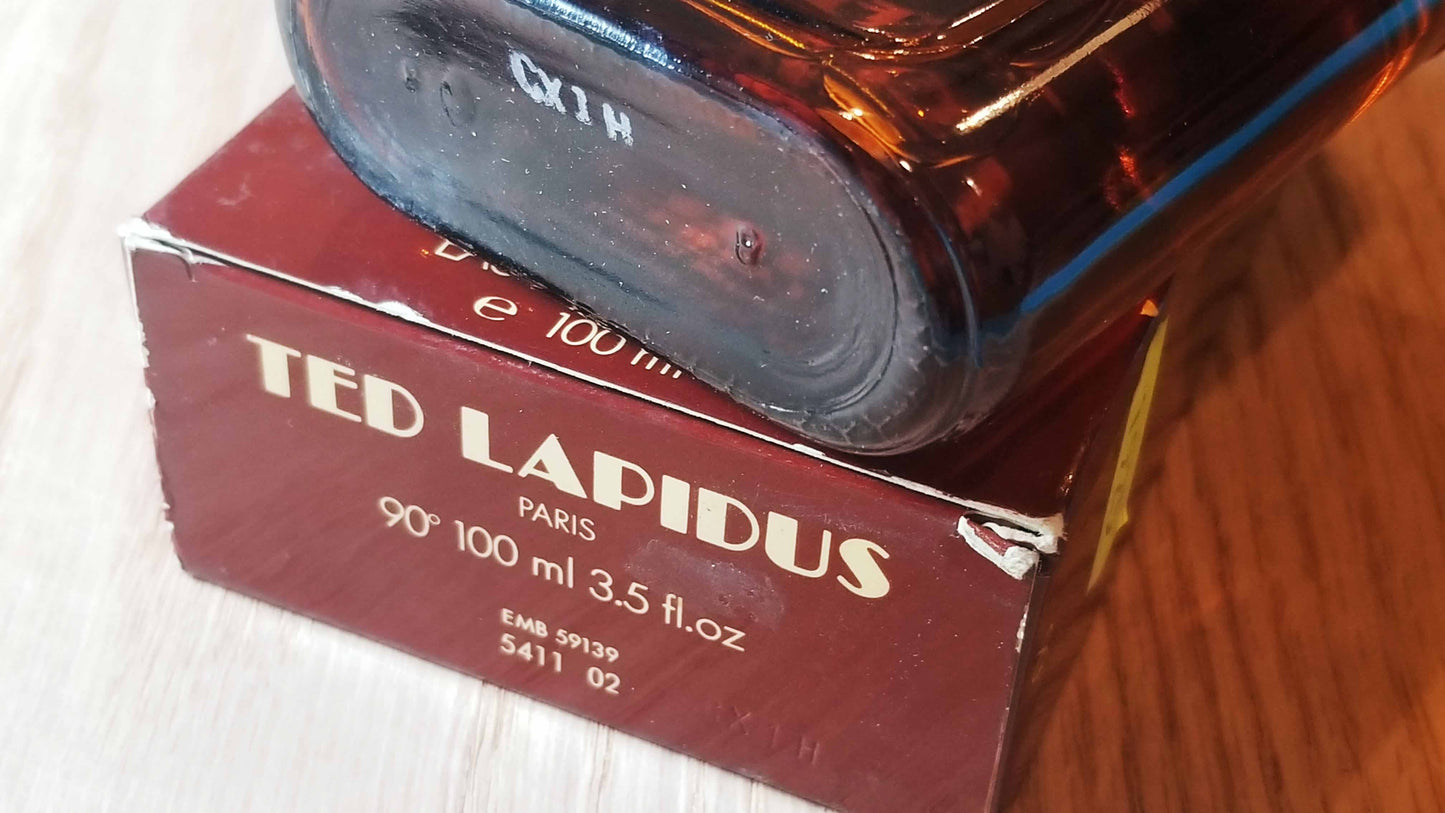 Ted Lapidus pour Homme EDT Splash 200 ml 7 oz OR 100 ml 3.4 oz, Vintage, Rare
