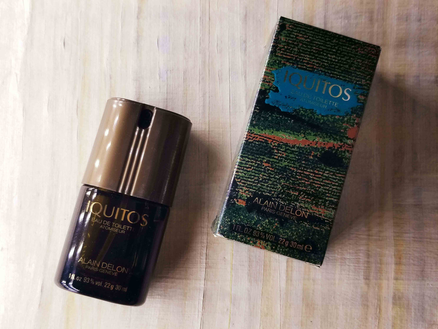 Iquitos Alain Delon for men EDT Spray 30 ml 1 oz, Vintage, Rare – Original Bottle