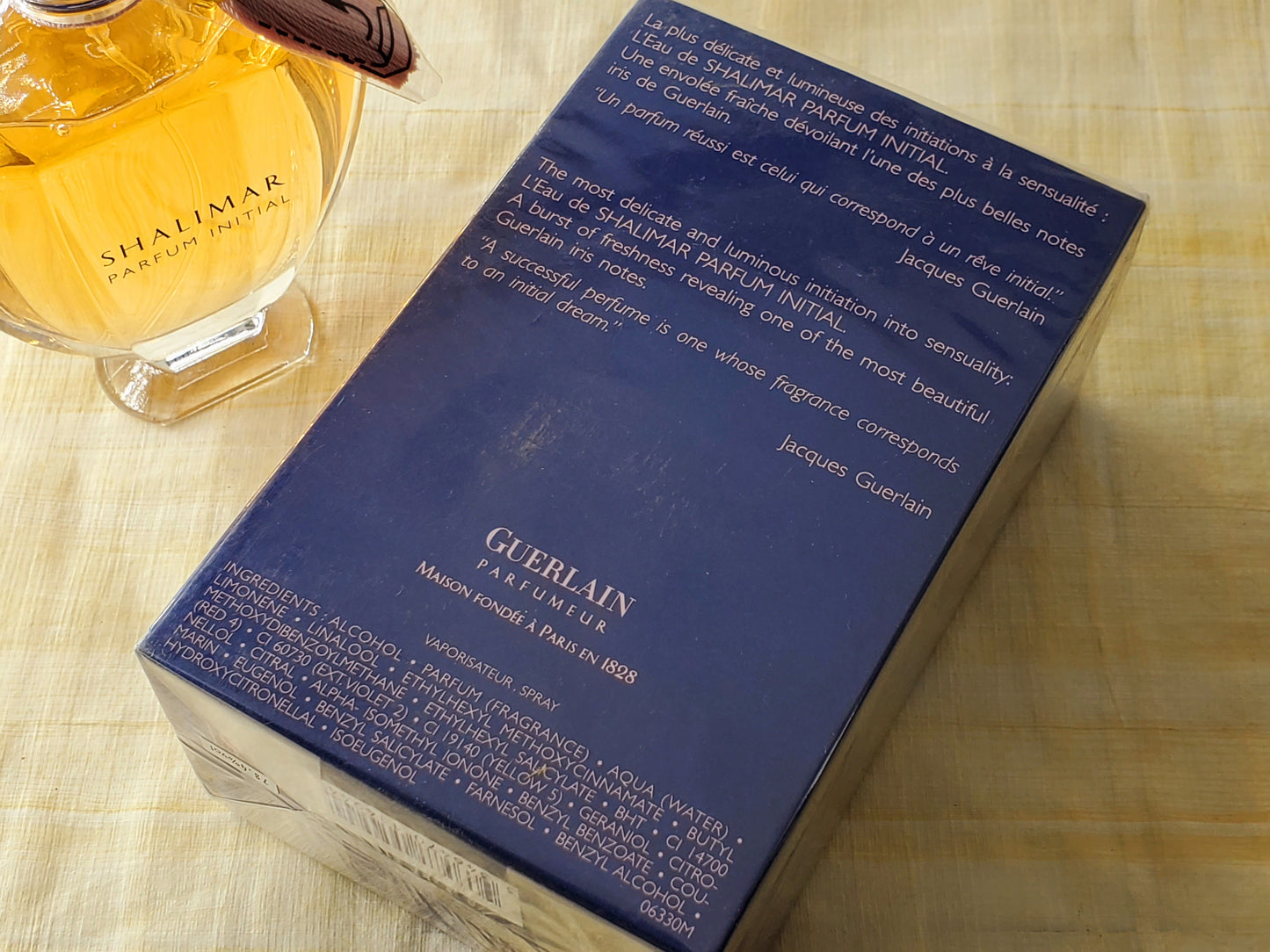 Guerlain Shalimar Parfum Initial L'Eau for women EDT Spray 100 ml 3.4 oz, Vintage, Rare, Sealed