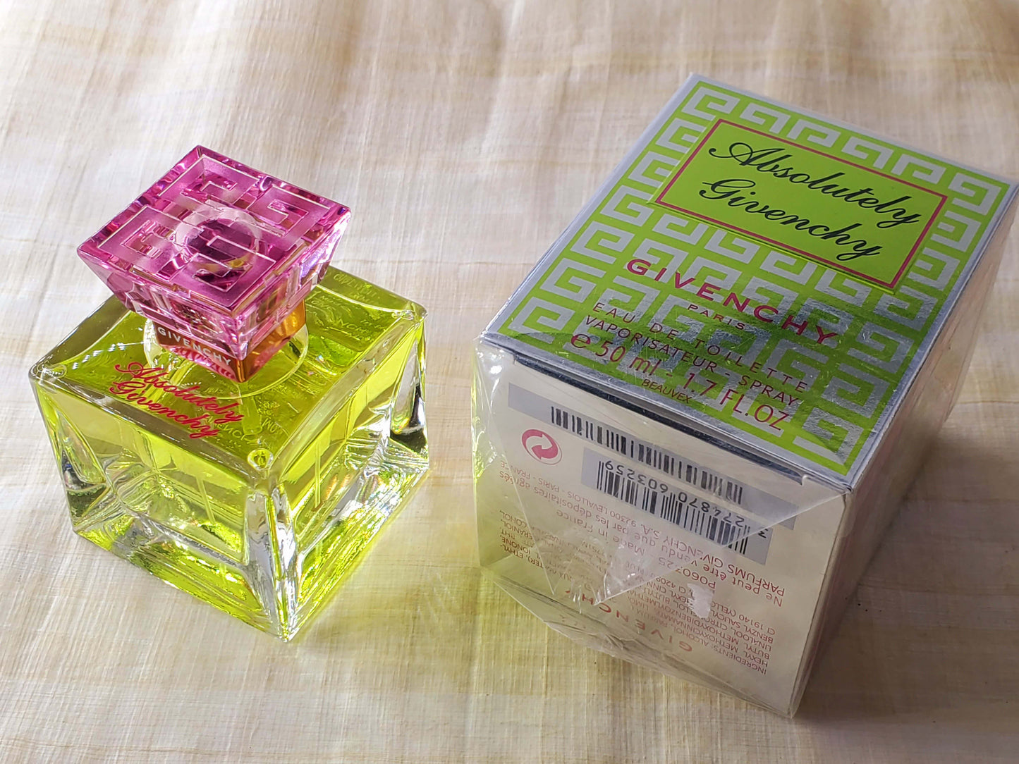 Absolutely Givenchy for women EDT Spray 50 ml 1.7 oz, Rare, Vintage, Sealed