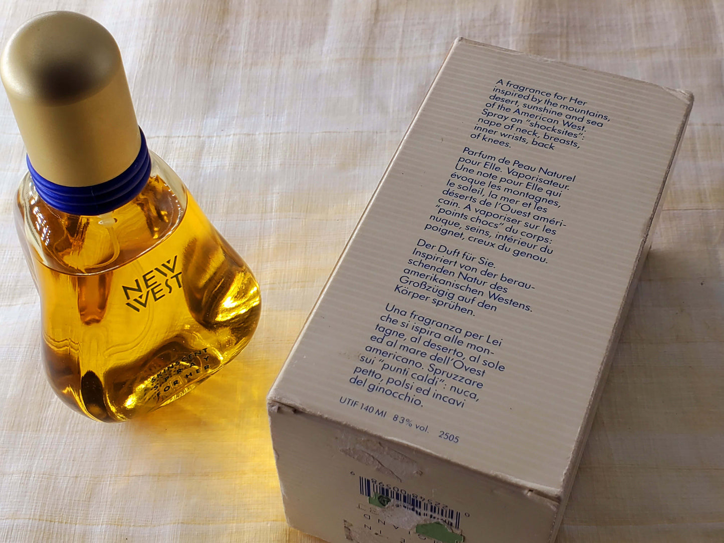 New West Aramis Skinscent For Women Spray 100 ml 3.4 (OR) 50 ml 1.7 oz (Or) 30 ml 1 oz, Rare, Vintage