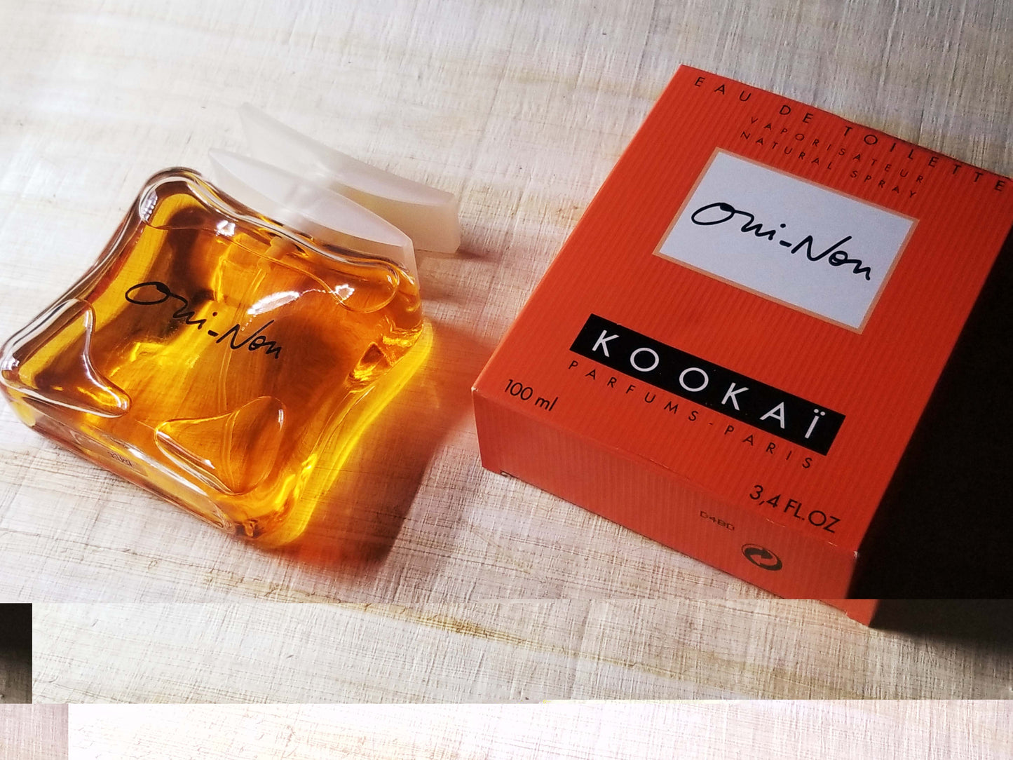 Oui-Non Kookai for women EDT Spray 100 ml 3.4 oz Or 50 ml 1.7 oz, Vintage, Rare, Sealed