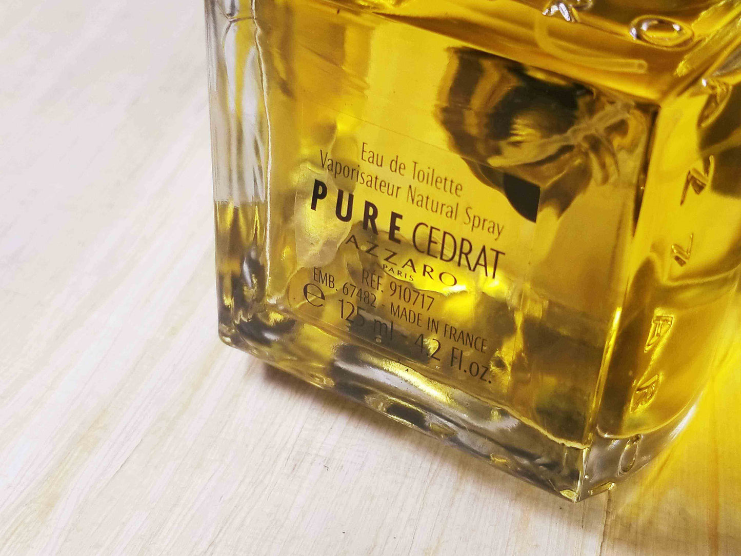 Pure Cedrat Azzaro for men EDT Spray 125 ml 4.2 oz OR 75 ml 2.5 oz, Vintage, Rare, Sealed
