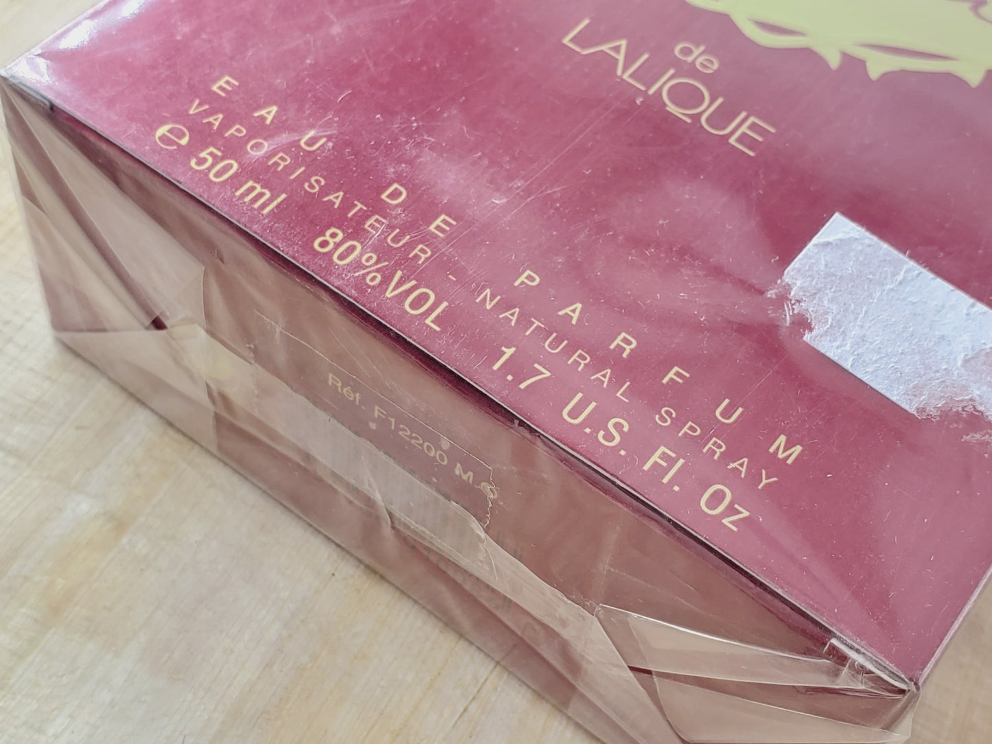 Le Baiser Lalique for women EDP Spray 100 ml 3.4 oz OR 50 ml 1.7 oz, Vintage, Rare