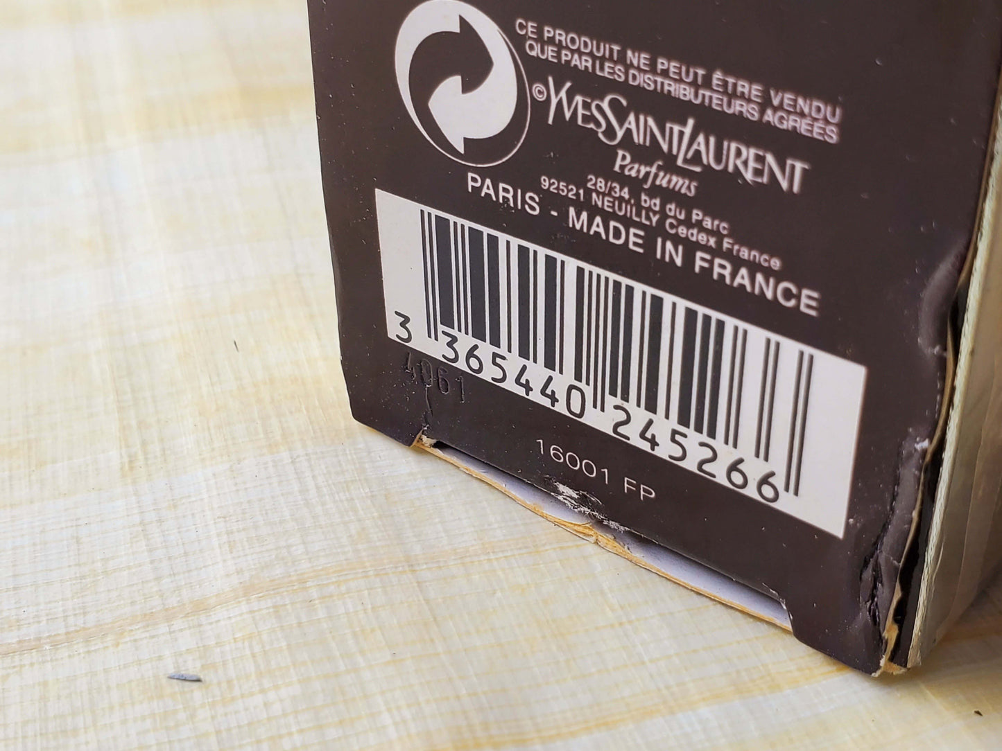 Rive Gauche by Yves saint laurent Pour Homme EDT Spray 125 ml 4.2 oz, Vintage, Rare, Sealed