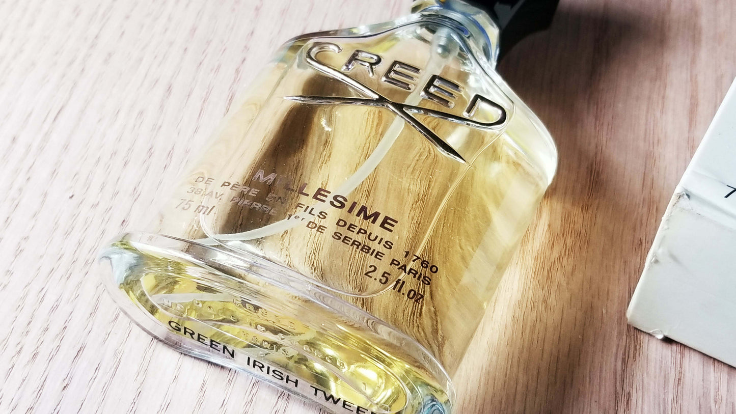 Green Irish Tweed Creed for men EDT Spray 75 ml 2.5 oz, Rare, Vintage Pre-Batch Code Wonderful Classic