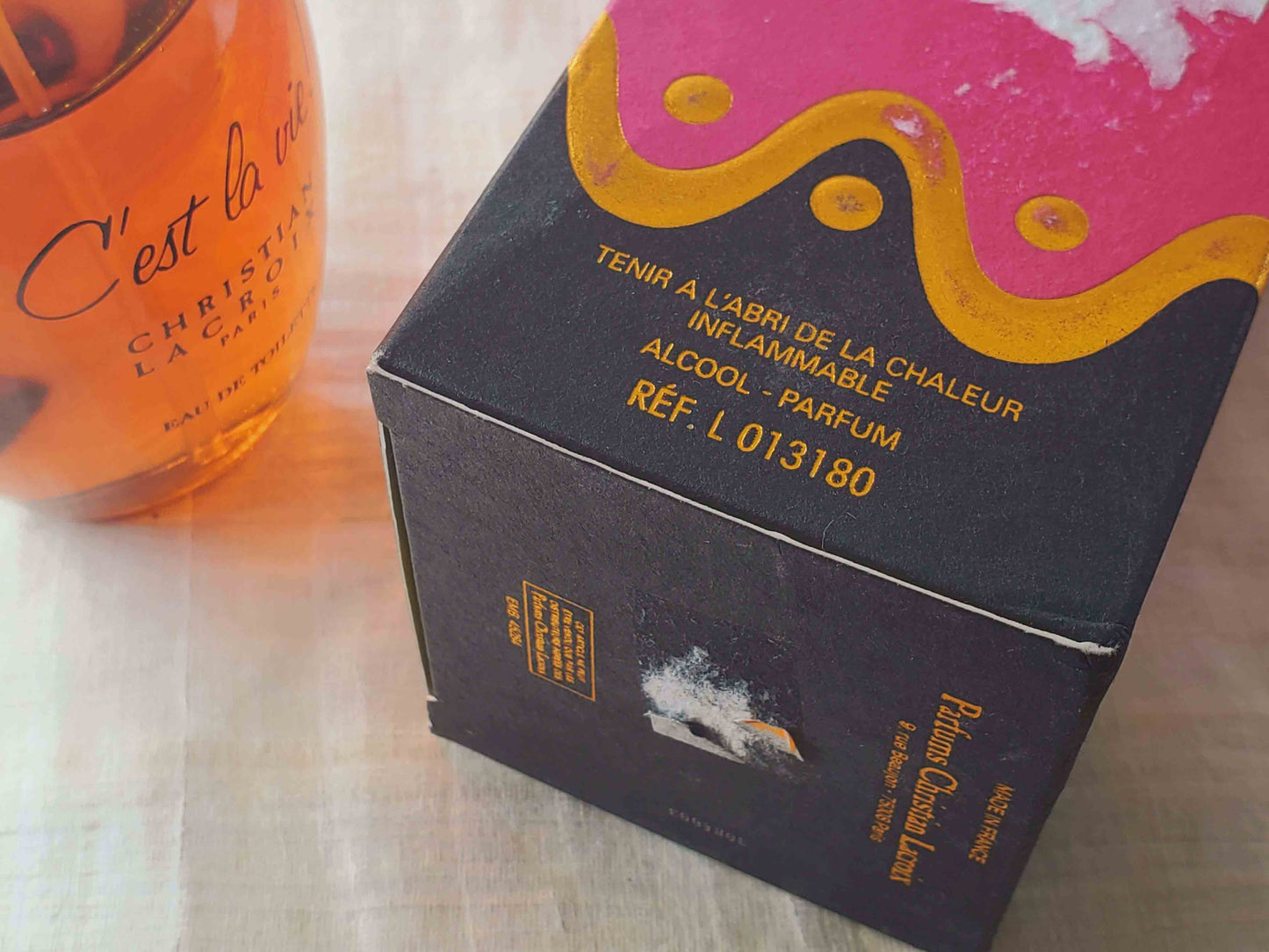C'est La Vie Christian Lacroix for women EDT Spray 200 ml 6.8 oz Tester OR 100 ml 3.4 oz, Vintage, Rare, Sealed