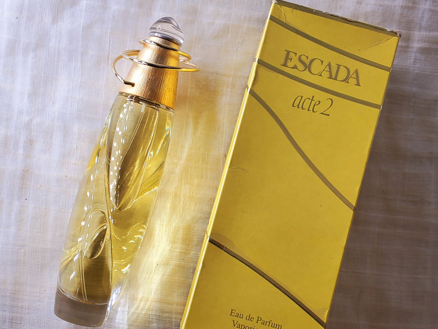 Escada Acte 2 for women EDP Spray 100 ml 3.4 oz, Vintage, Rare