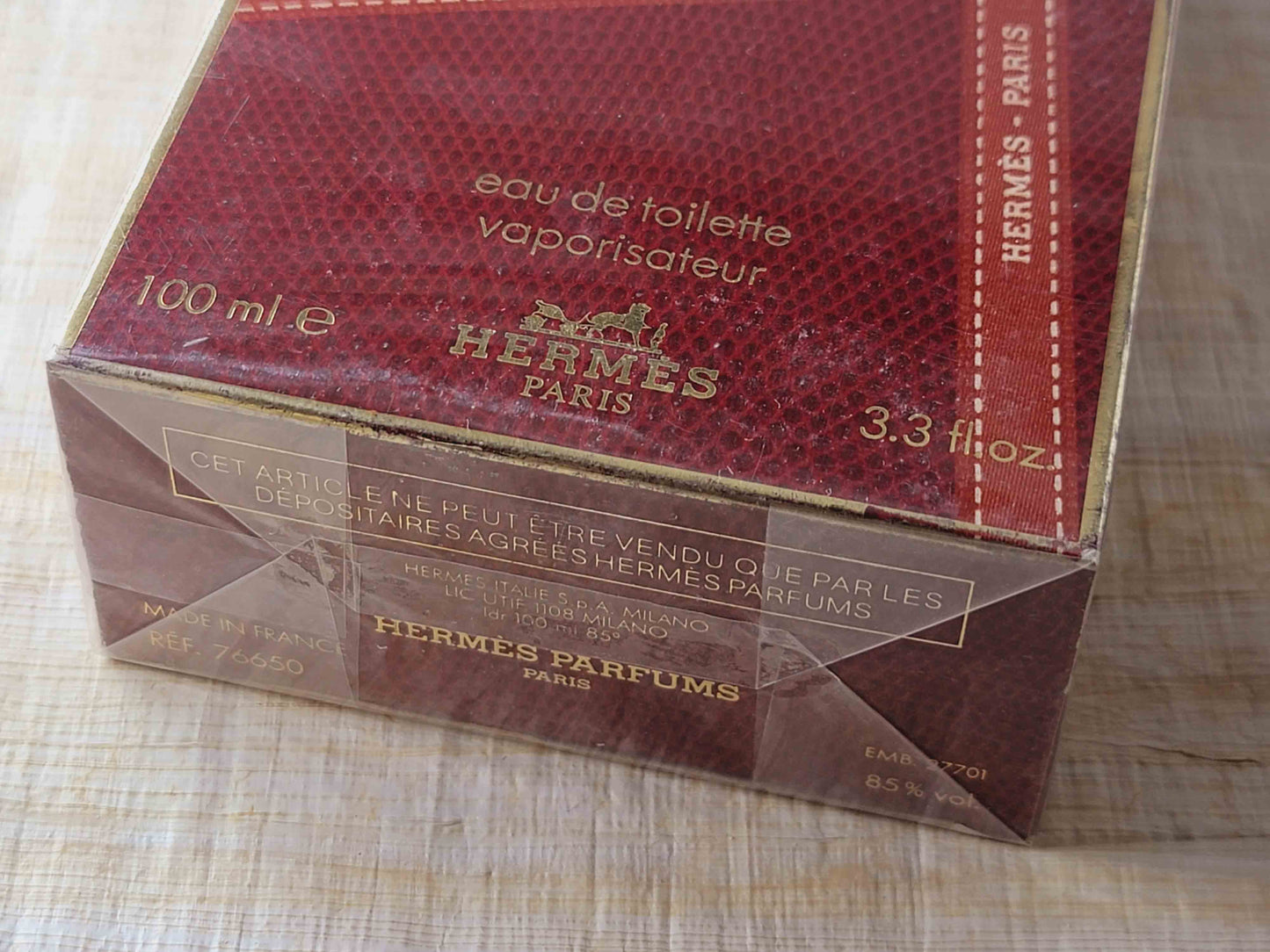 Parfum d' HERMES-Hermes EDT Spray 100 ml 3.4 oz Or 50 ml 1.7 oz OR 30 ml 1 oz, Vintage, Rare, Sealed