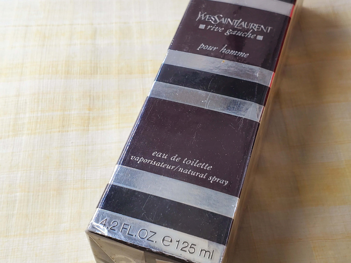 Rive Gauche by Yves saint laurent Pour Homme EDT Spray 125 ml 4.2 oz, Vintage, Rare, Sealed