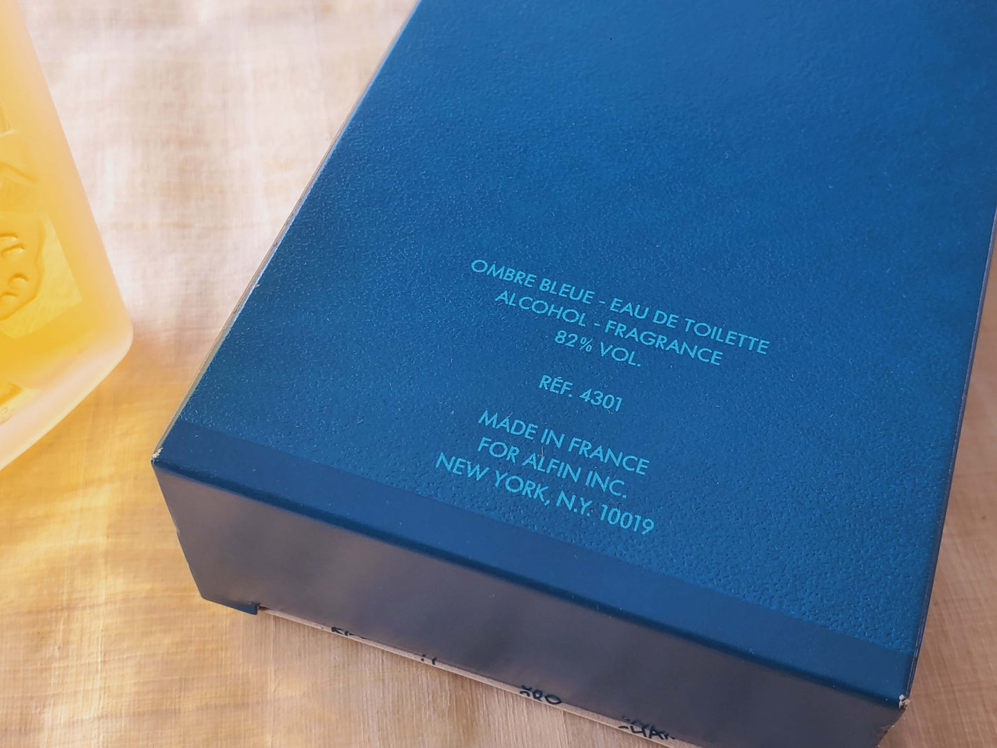 Ombre Bleue Jean Charles EDT Splash 100 ml 3.4 oz OR 50 ml 1.7 oz, Vintage, Rare