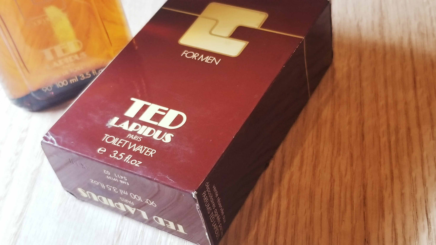 Ted Lapidus pour Homme EDT Splash 200 ml 7 oz OR 100 ml 3.4 oz, Vintage, Rare