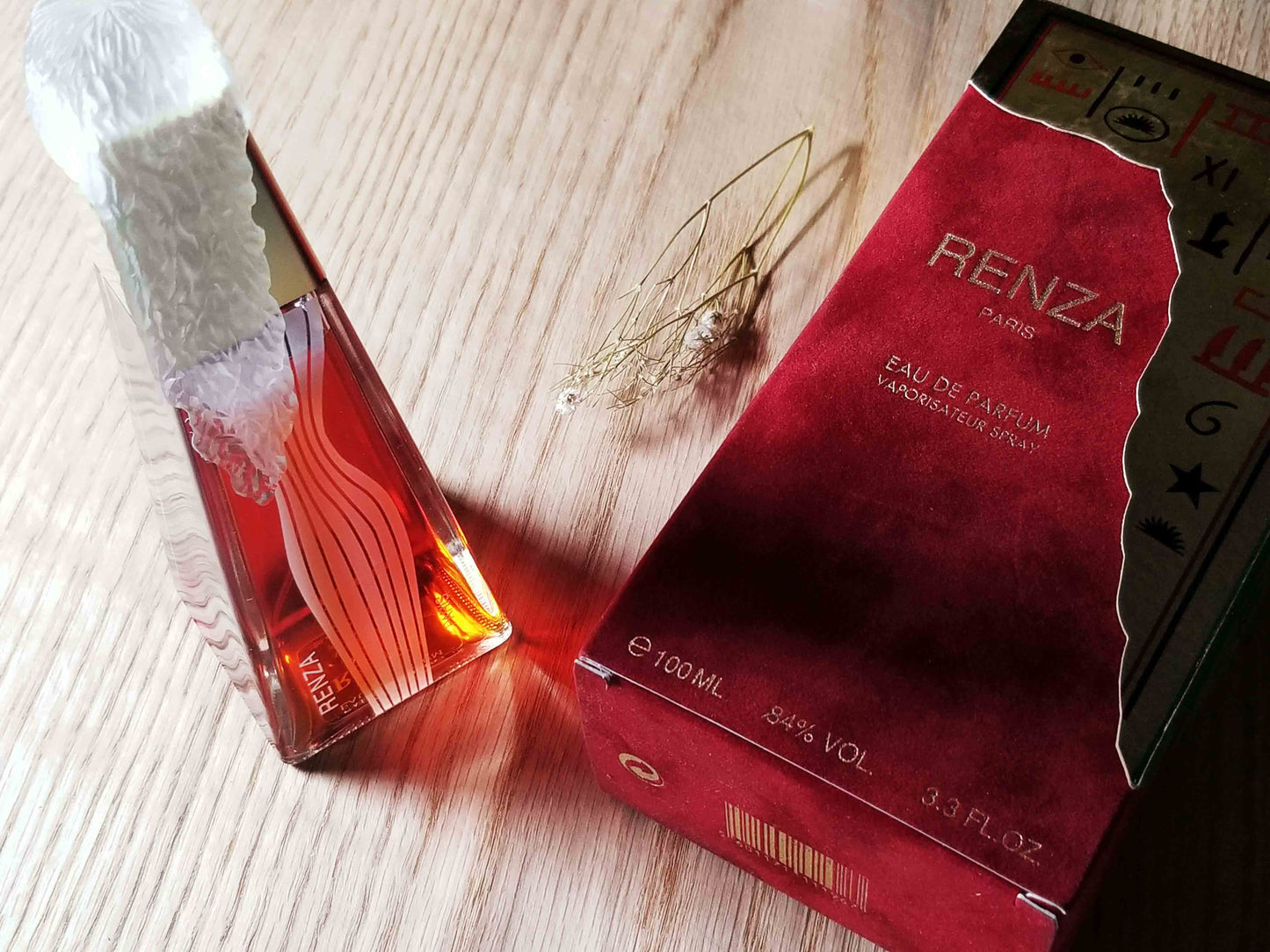 Renza Paris EDP Spray 100 ml 3.4 oz, Vintage, Rare