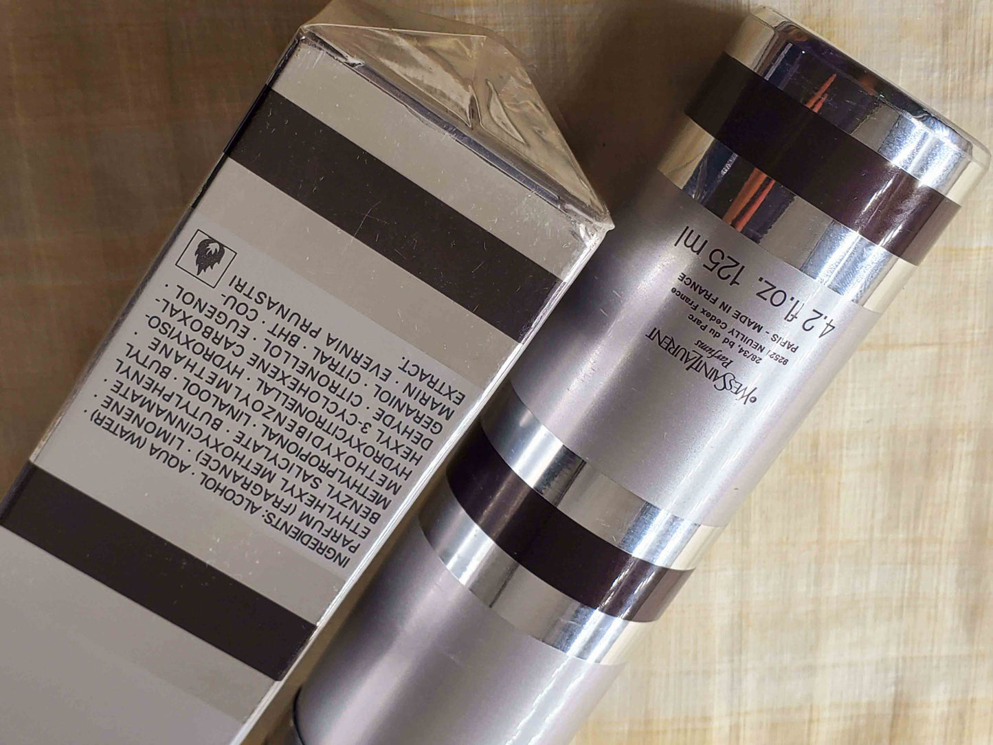 Rive Gauche Pour Homme Light Yves Saint Laurent for men EDT Spray 125 ml 4.2 oz, Vintage, Rare, Sealed