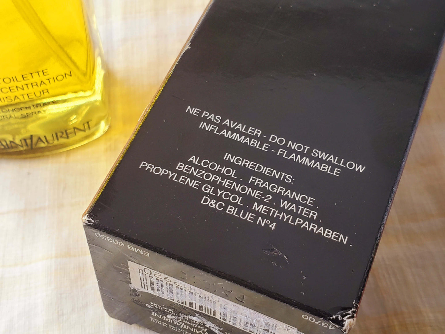 Yves Saint Laurent Pour Homme Haute Concentration for men EDT Spray 100 ml 3.4 oz, Rare, Vintage