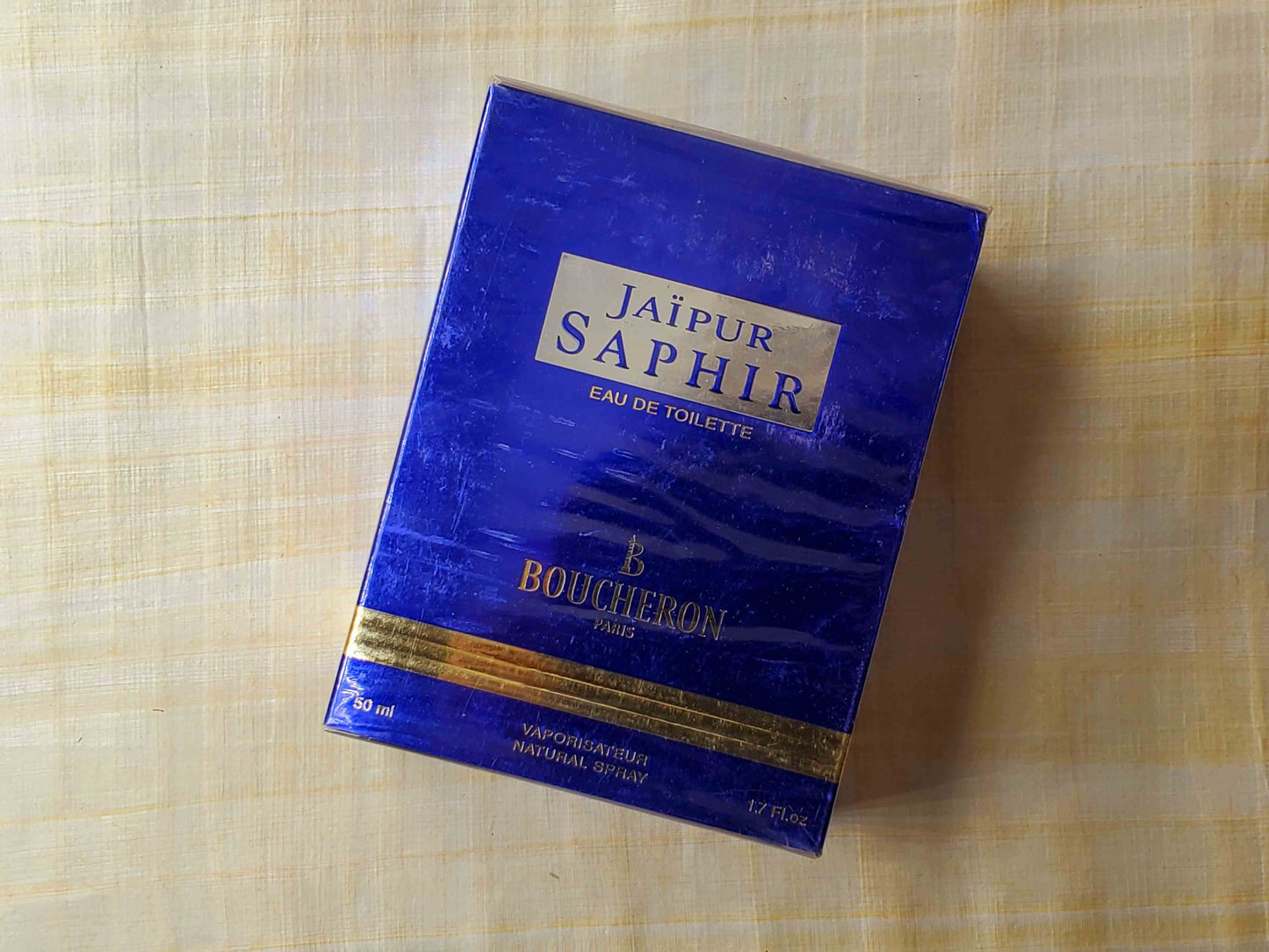 Jaipur Saphir Boucheron for women EDT Spray 100 ml 3.4 oz Or 50 ml 1.7 oz OR 30 ml 1 oz, Vintage, Rare