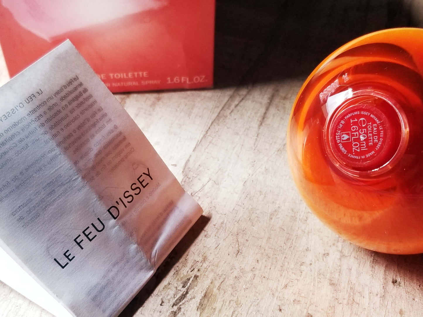 Le Feu d'Issey By Issey Miyake For Women EDT Spray 75 ml 2.5 oz, Vintage, Rare, Sealed