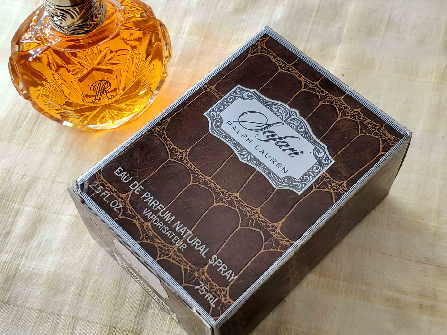 Safari Ralph Lauren Cosmair for women EDP Spray 125 ml 4.2 oz Or 75 ml 2.5 oz, Rare, Vintage