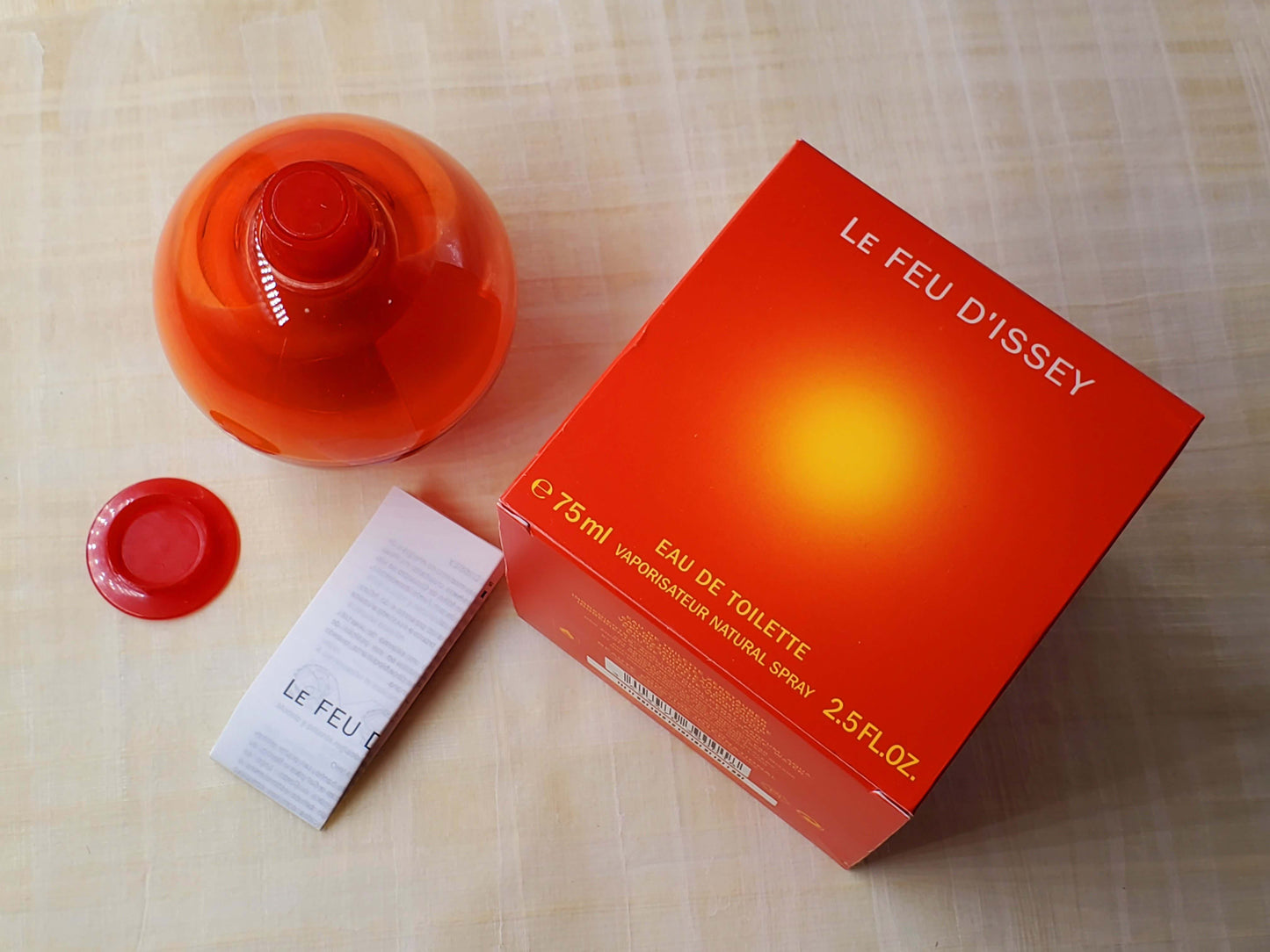Le Feu d'Issey By Issey Miyake For Women EDT Spray 75 ml 2.5 oz, Vintage, Rare, Sealed